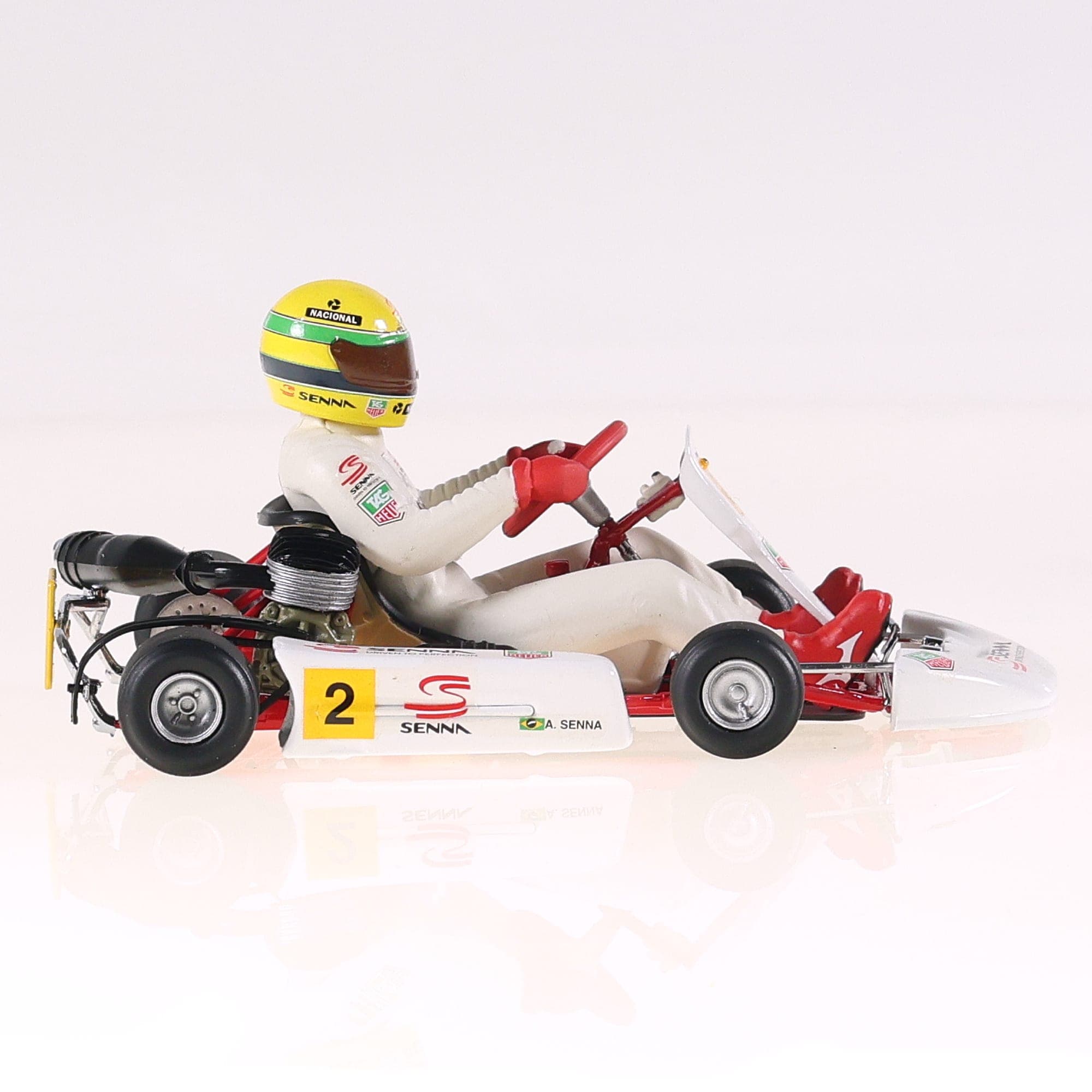 Minichamps LANG 540 091800 Kart 540 Paris Bercy 1993 A. Senna 1/18 état A — miniature 10