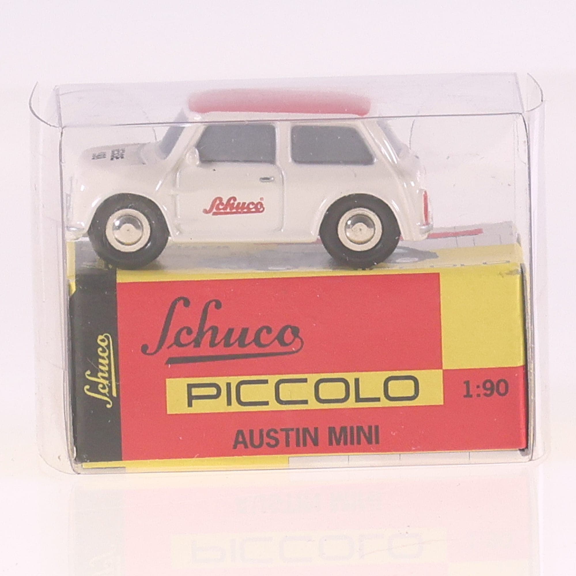 Schuco Austin Austin Mini Piccolo 1/90 Blanc neuf avec boîte — photo 1