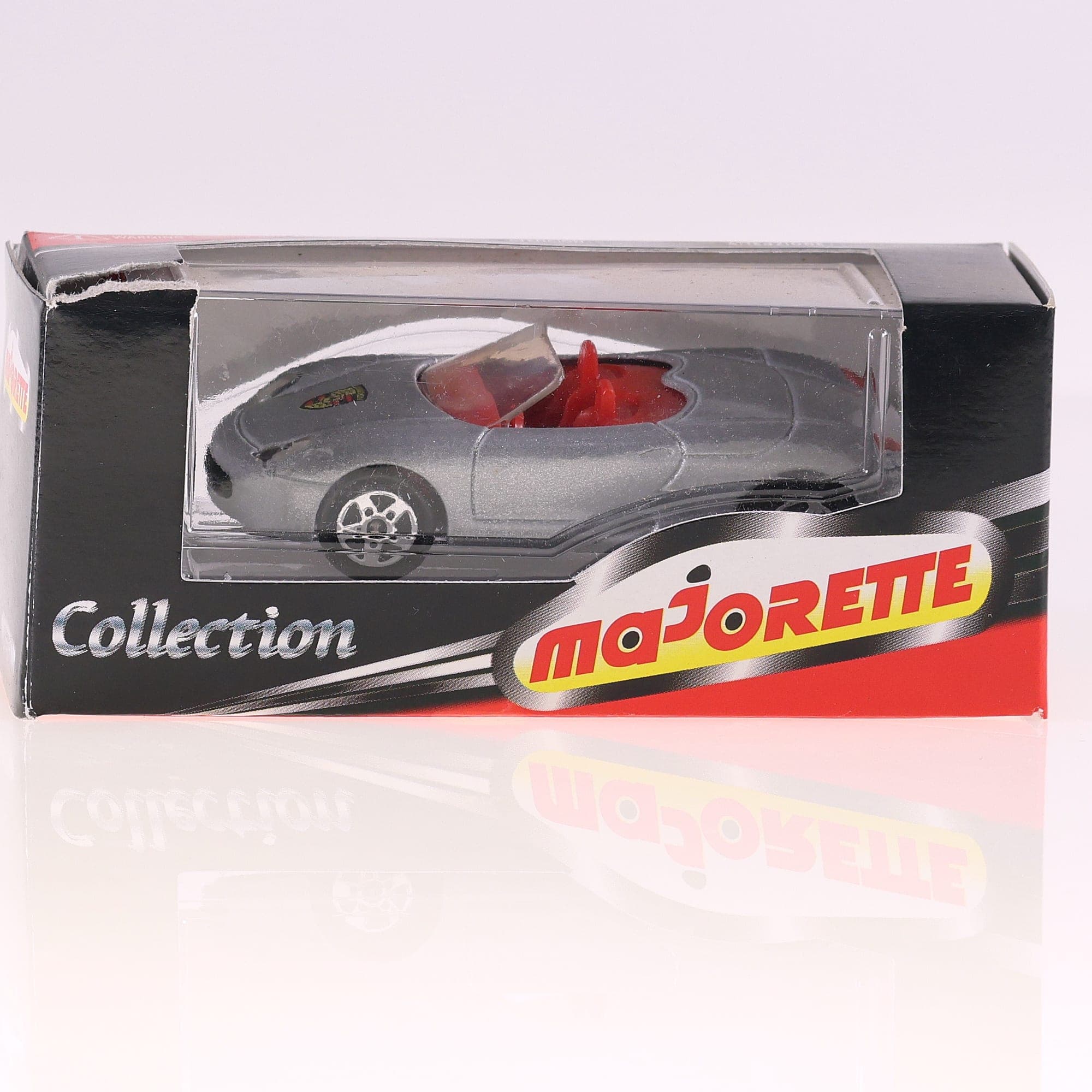 Majorette 269 Porsche Boxster 1/60 Gris avec boîte — miniature 11