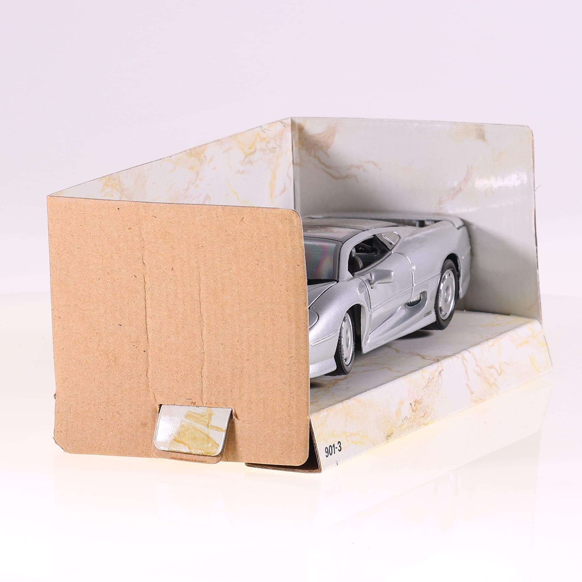 Maisto 31907 Jaguar XJ220 1992 1/24 Gris avec boîte — miniature 6