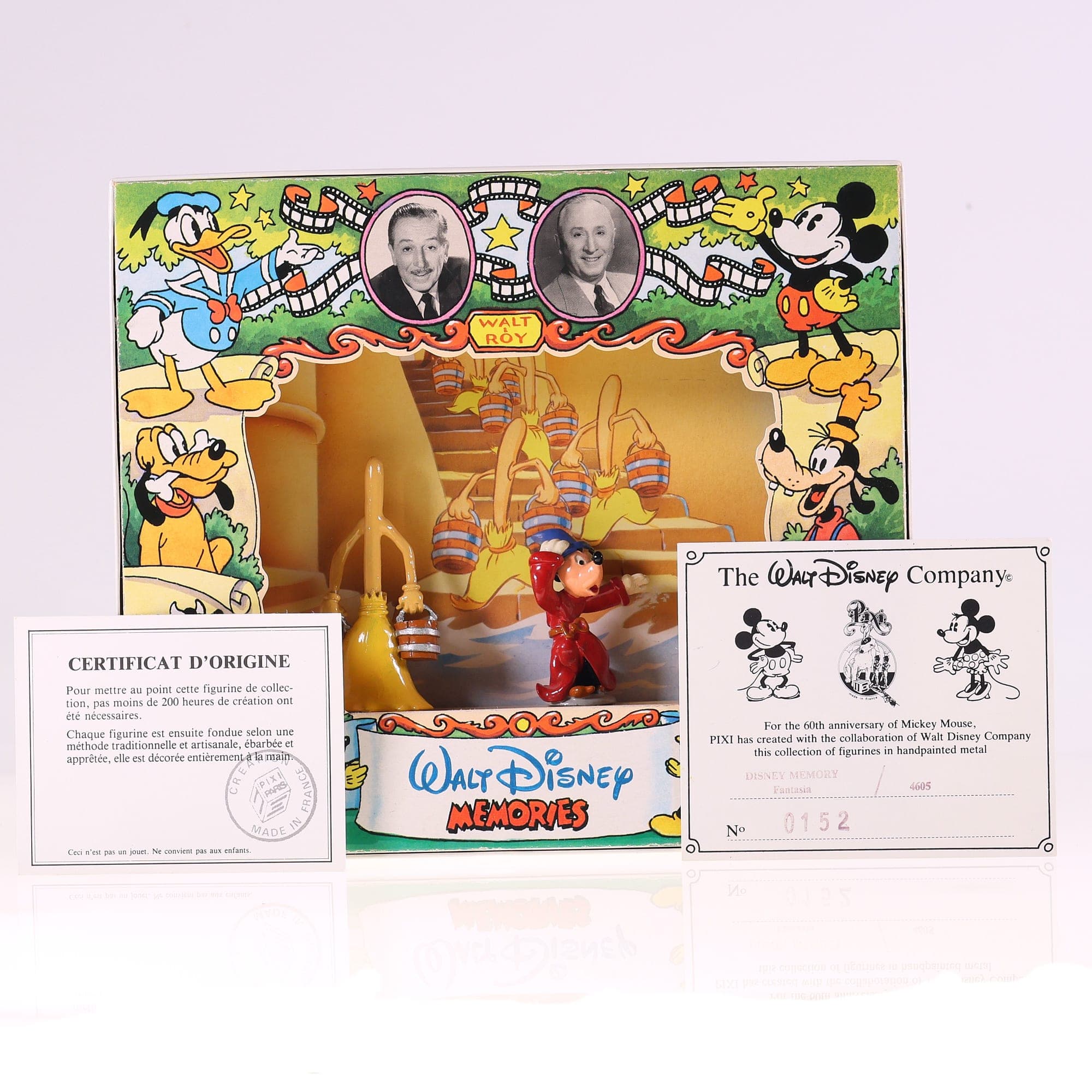Pixi 4605 Disney Memory Fantasia L'Apprenti Sorcier grande boite de 1988