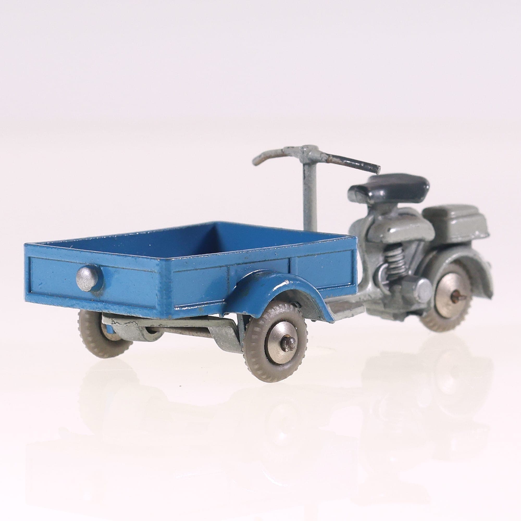 Mercury n°216 Lambretta scooter Triporteur de livraison 1/43 Bleu et gris état B — photo 1
