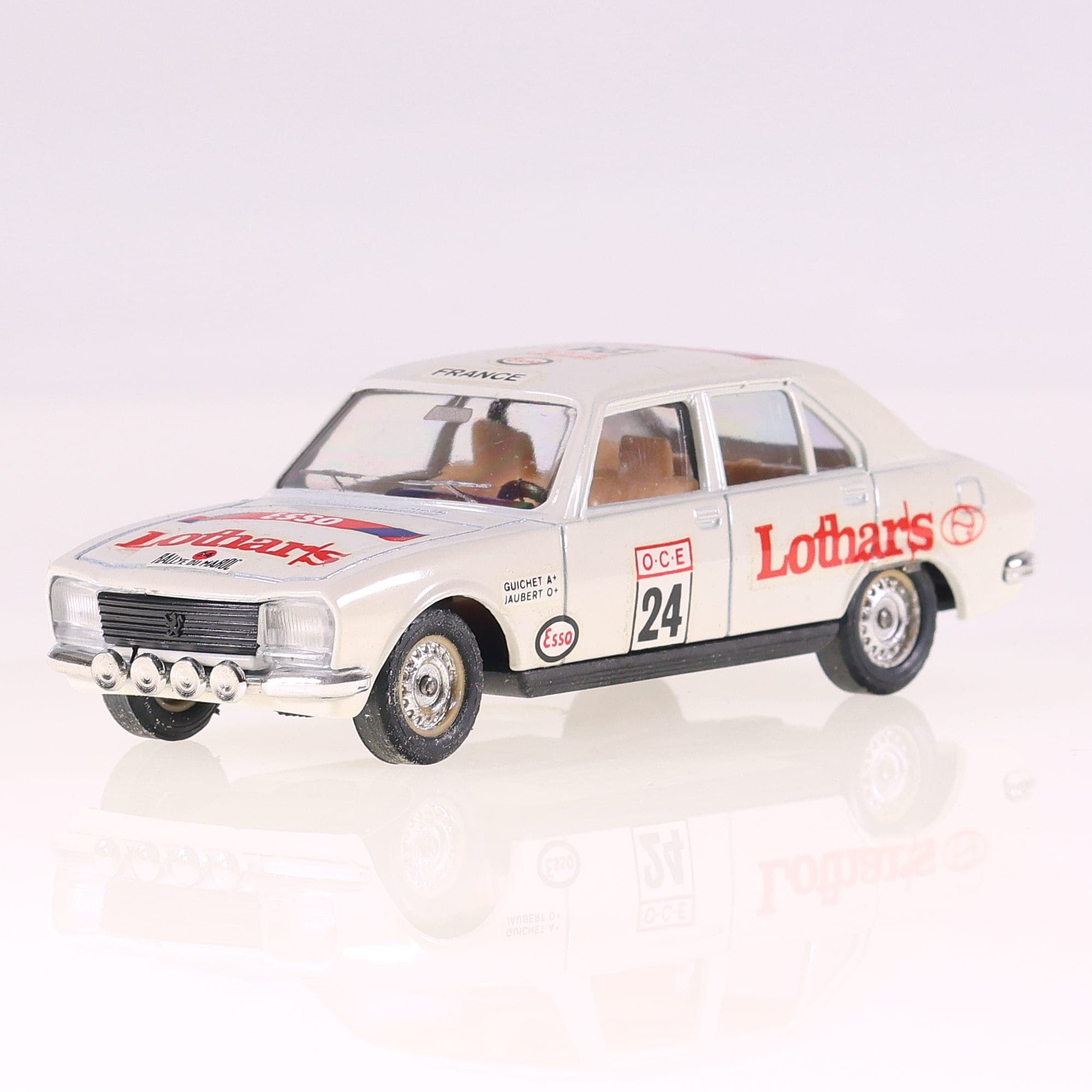 Solido n° 50 Peugeot 504 Rallye #24 1/43  — miniature 13