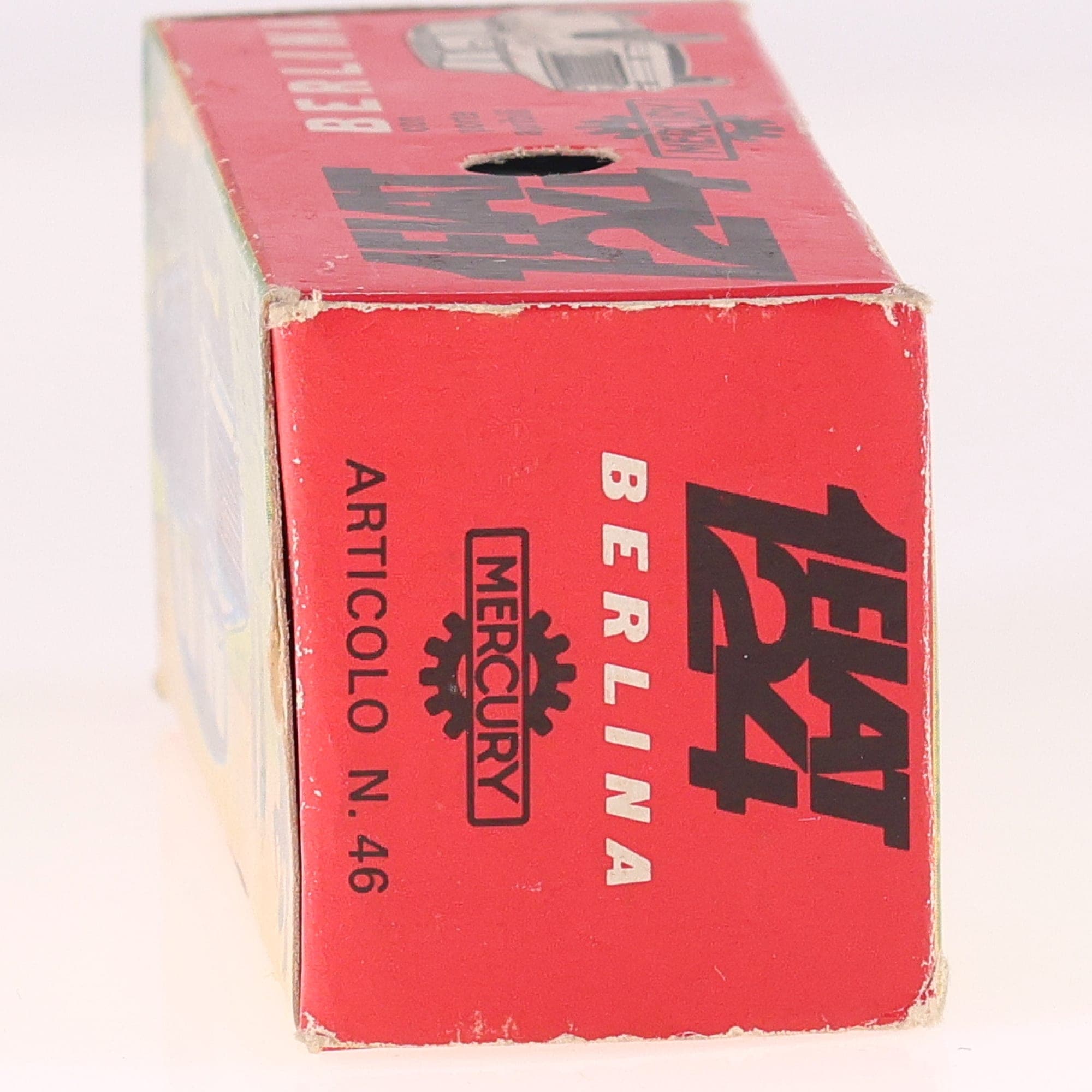 Mercury n° 46 Fiat 124 1200 Berline 1/43 Argent état A avec boîte — miniature 6