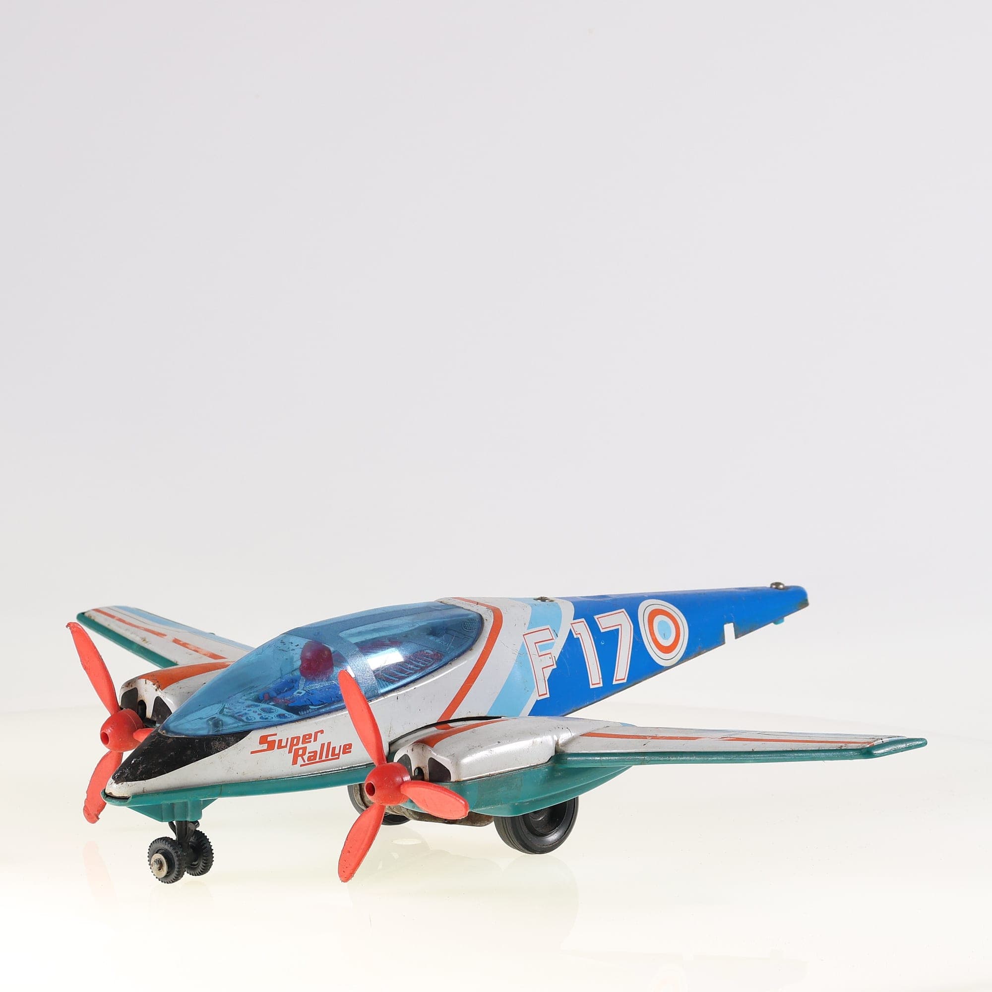 Joustra F17  Super Rallye Avion tôle friction 32 cm pour restauration — photo 1