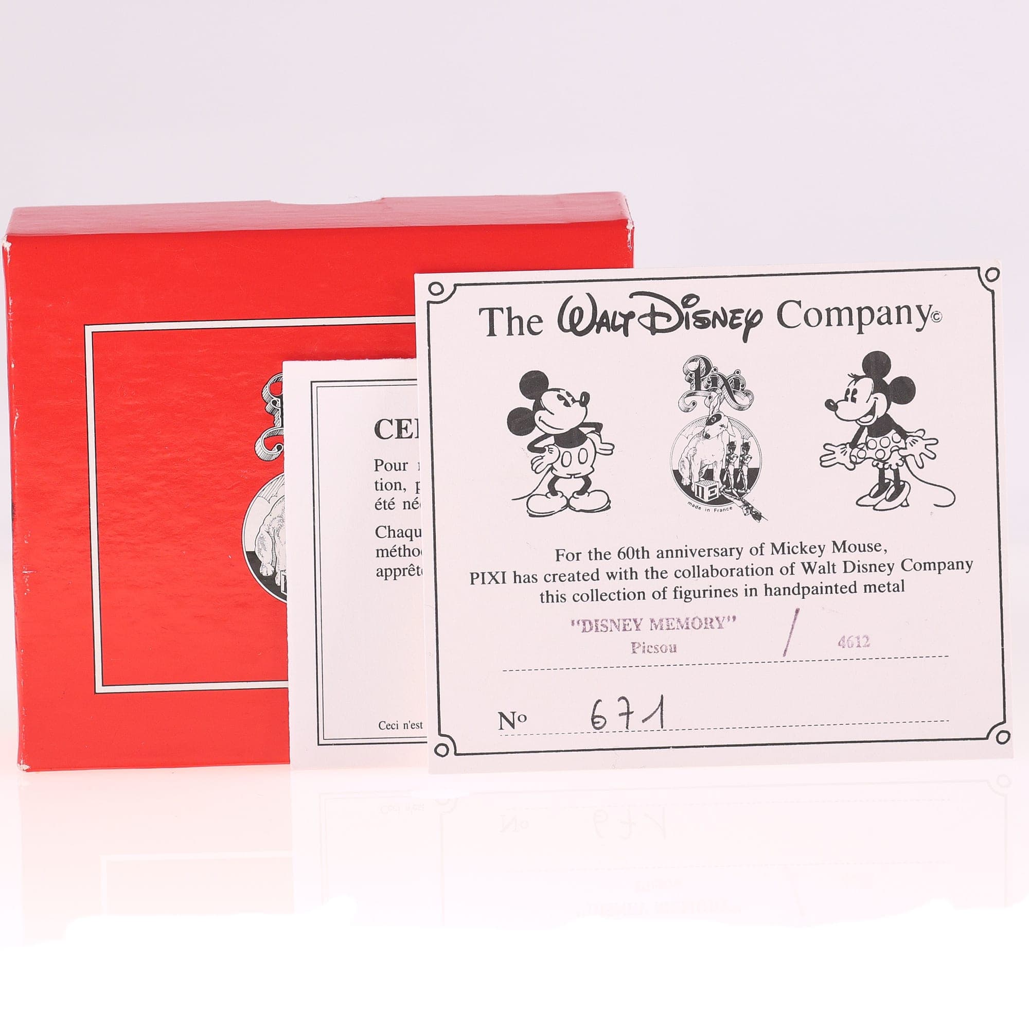 PIXI 4612 Picsou Disney Memory 5 cm neuf en boite de 1989 — miniature 2