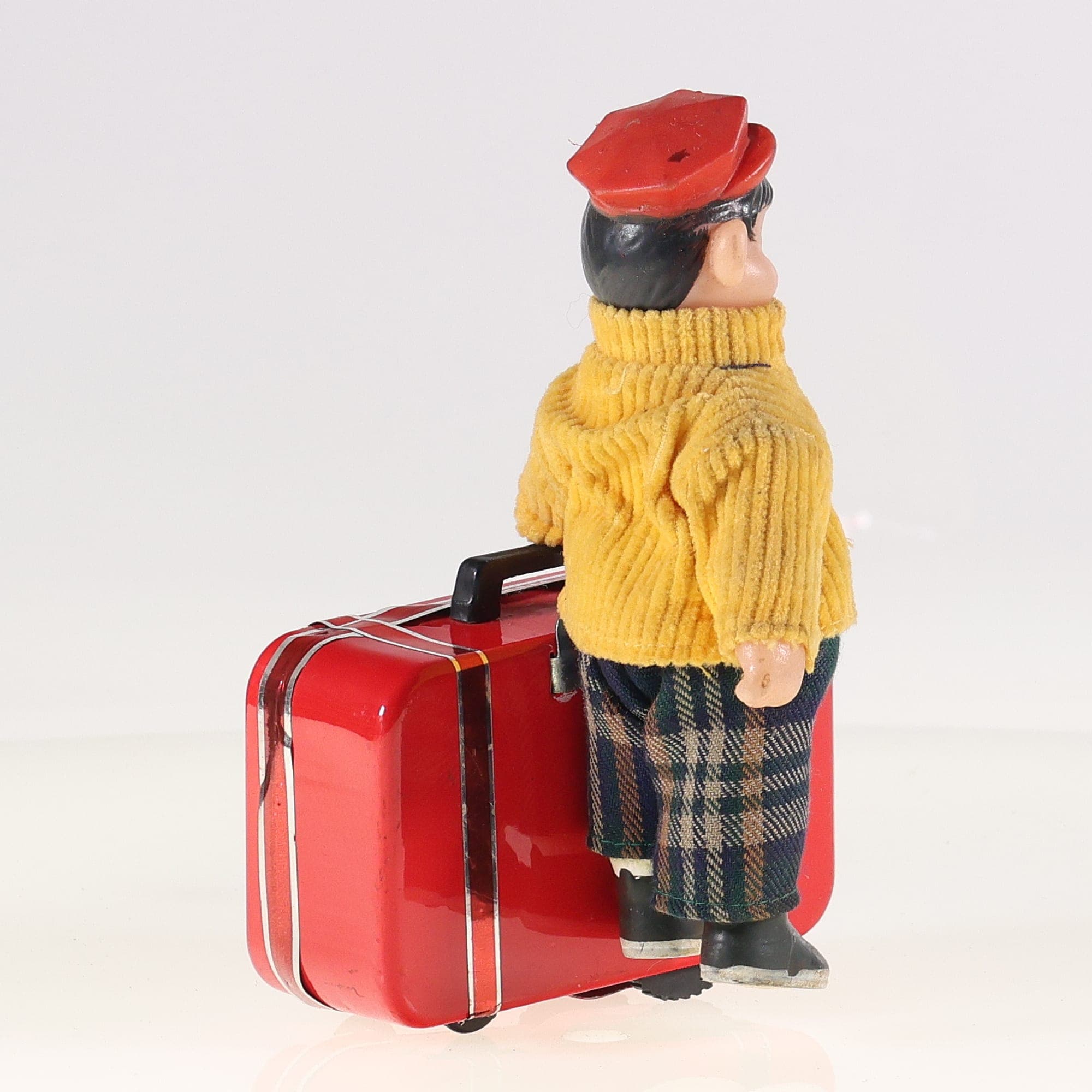 Groom à valise mécanique fonctionnelle en métal et matière plastique molle 14 cm — miniature 6