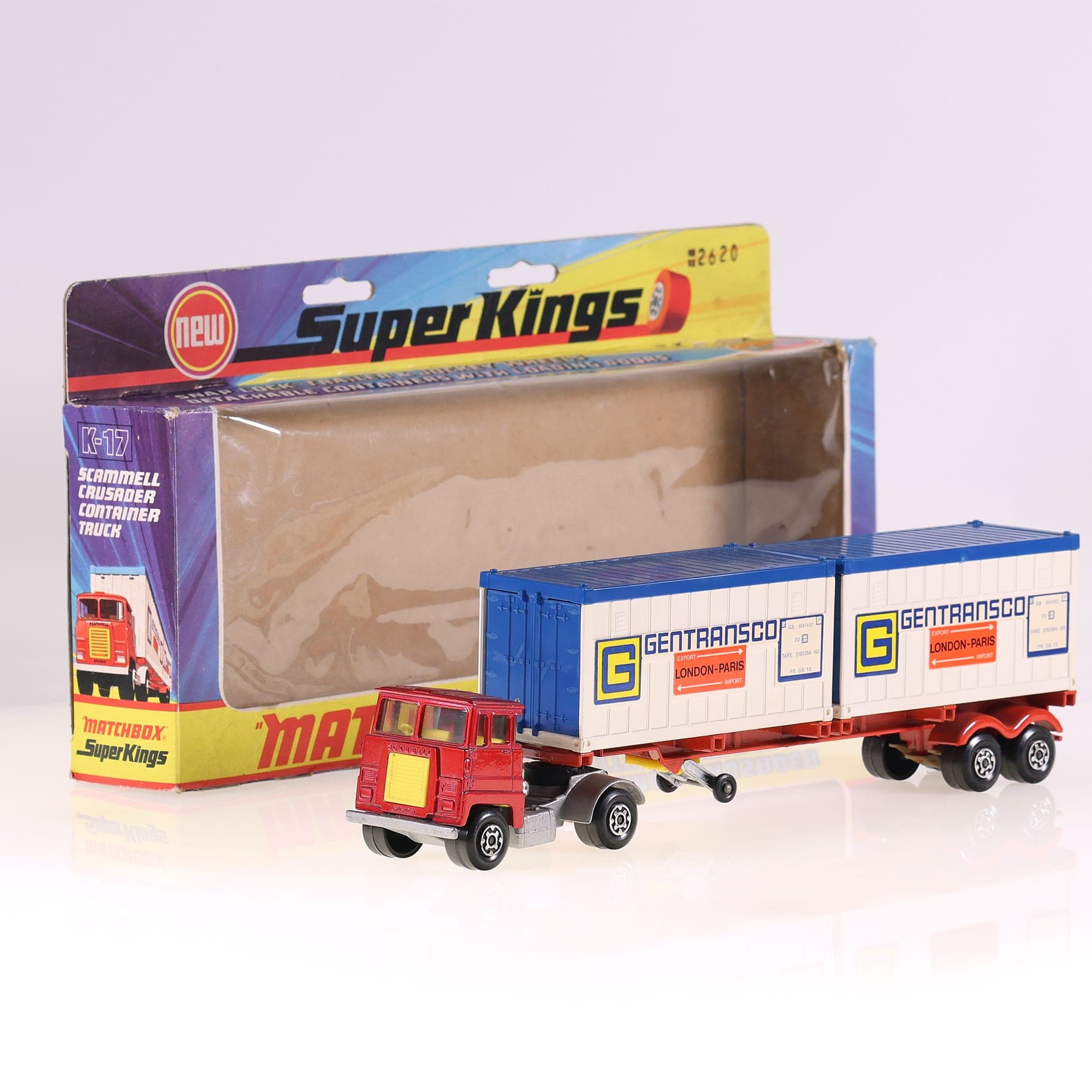 Matchbox K-17 Crusader Container Truck - Super Kings