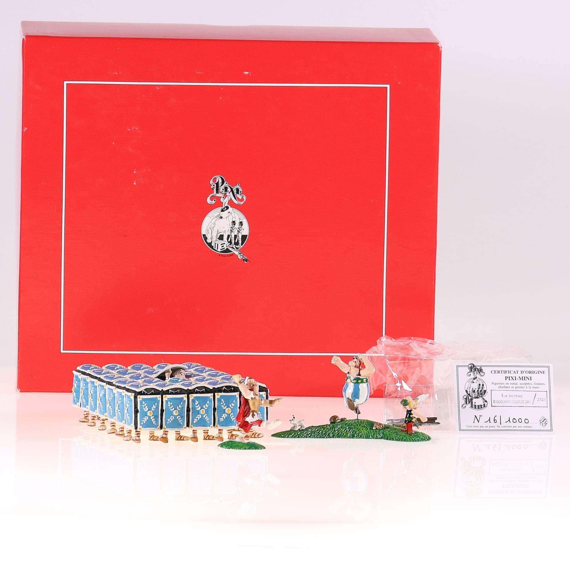 Pixi 2323 La Tortue Astérix mini neuf complet en boite de 2001