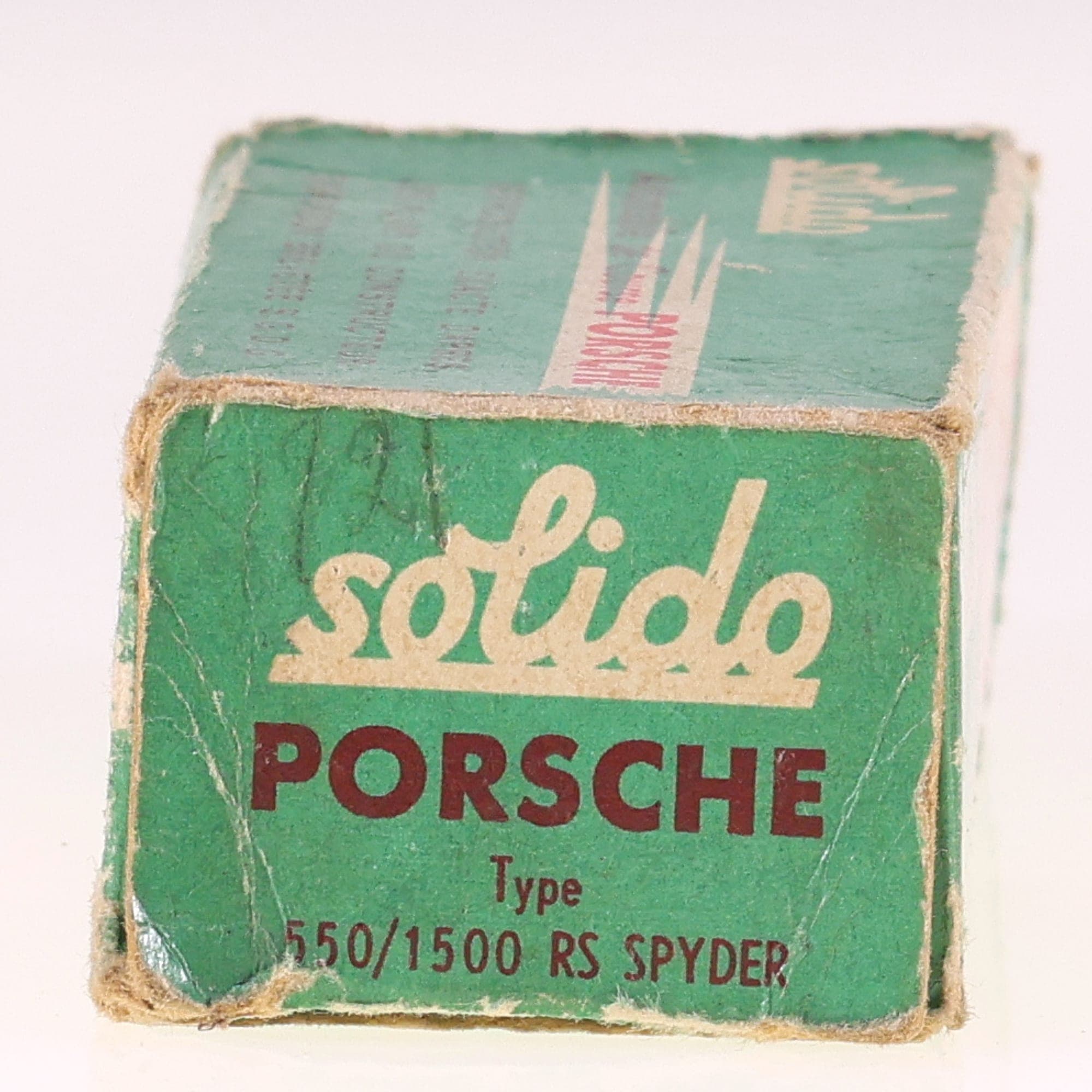 Solido 106 Porsche 550/1500 RS Spyder 1/43 grise Grade B avec boîte — miniature 4