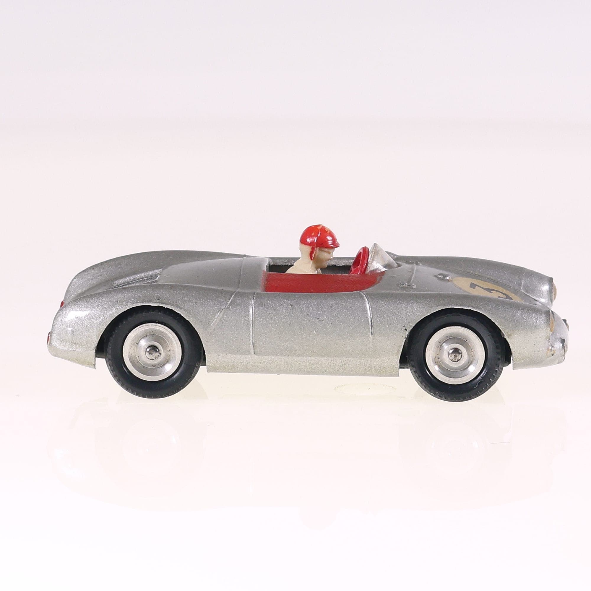 Solido 106 Porsche 550/1500 RS Spyder 1/43 grise Grade B avec boîte — miniature 10