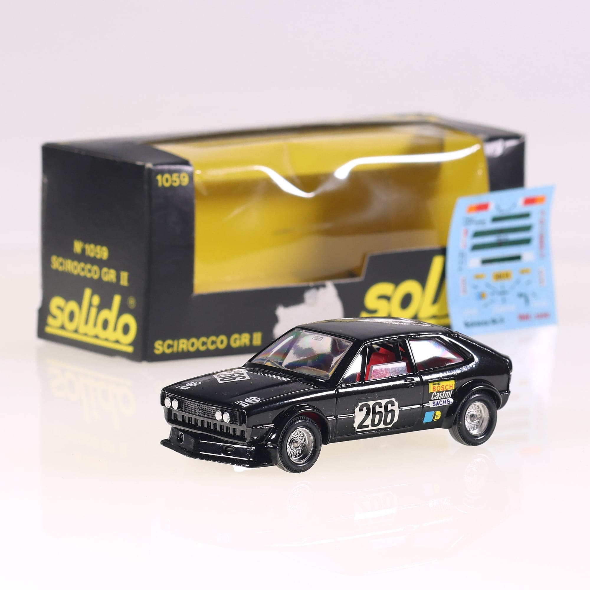 Solido n° 1059 Volkswagen Scirocco GR II #266 1/43 — photo 1