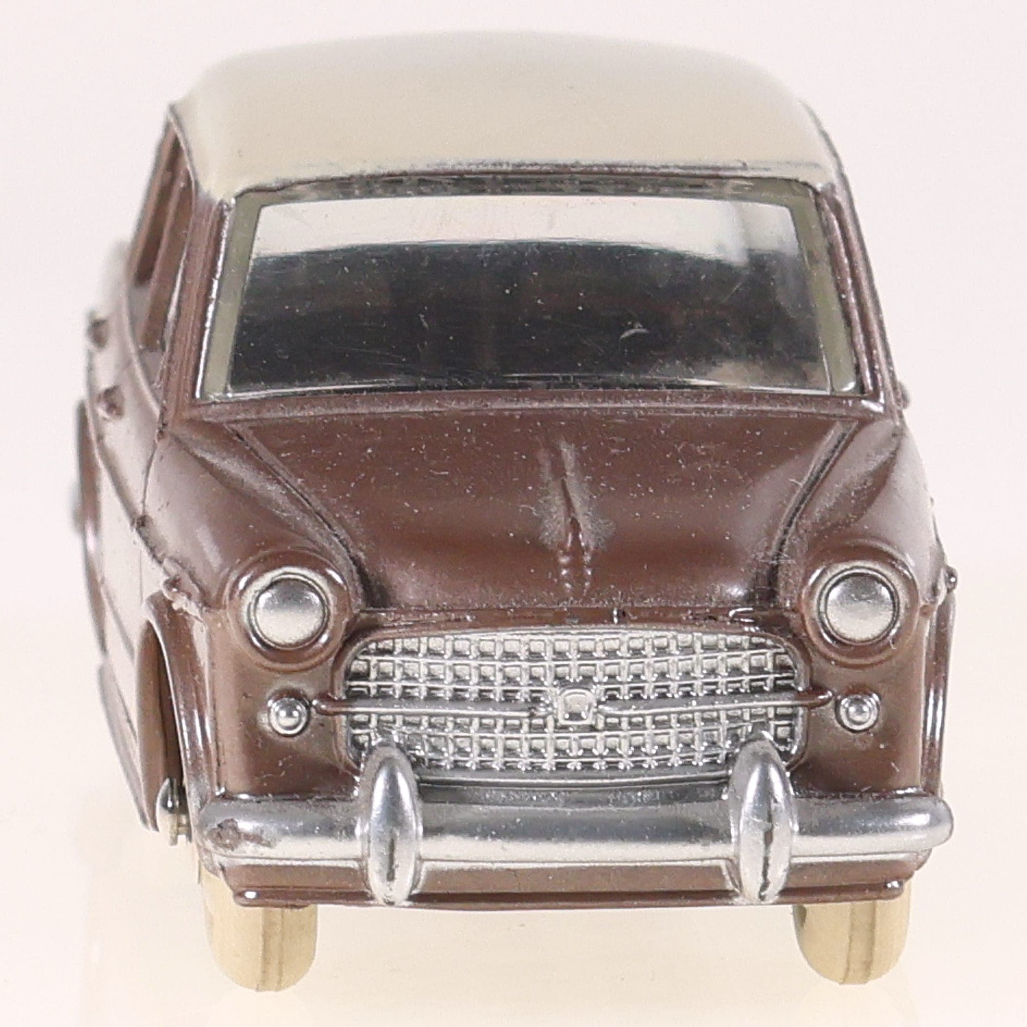 Fiat 531 Dinky Toys 1200 Grande Vue 1/43 marron et beige neuf avec boîte — miniature 12