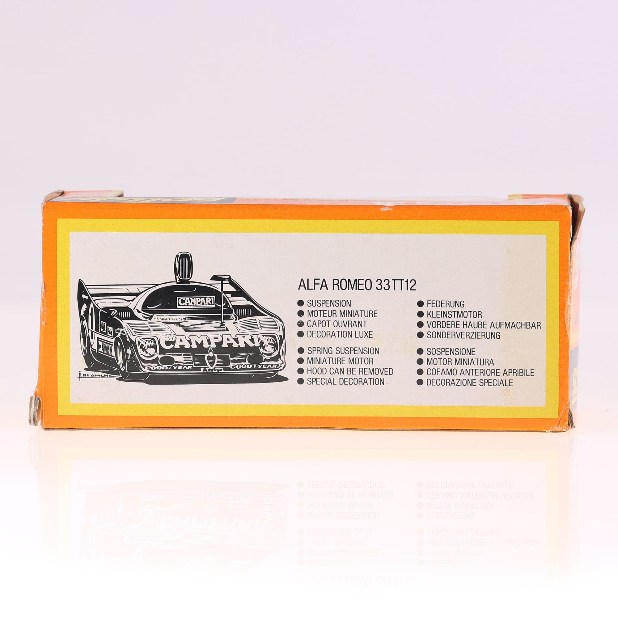 Solido n° 41 Alfa Romeo 33 TT 12 #1 1/43 Avec autocollants — miniature 5