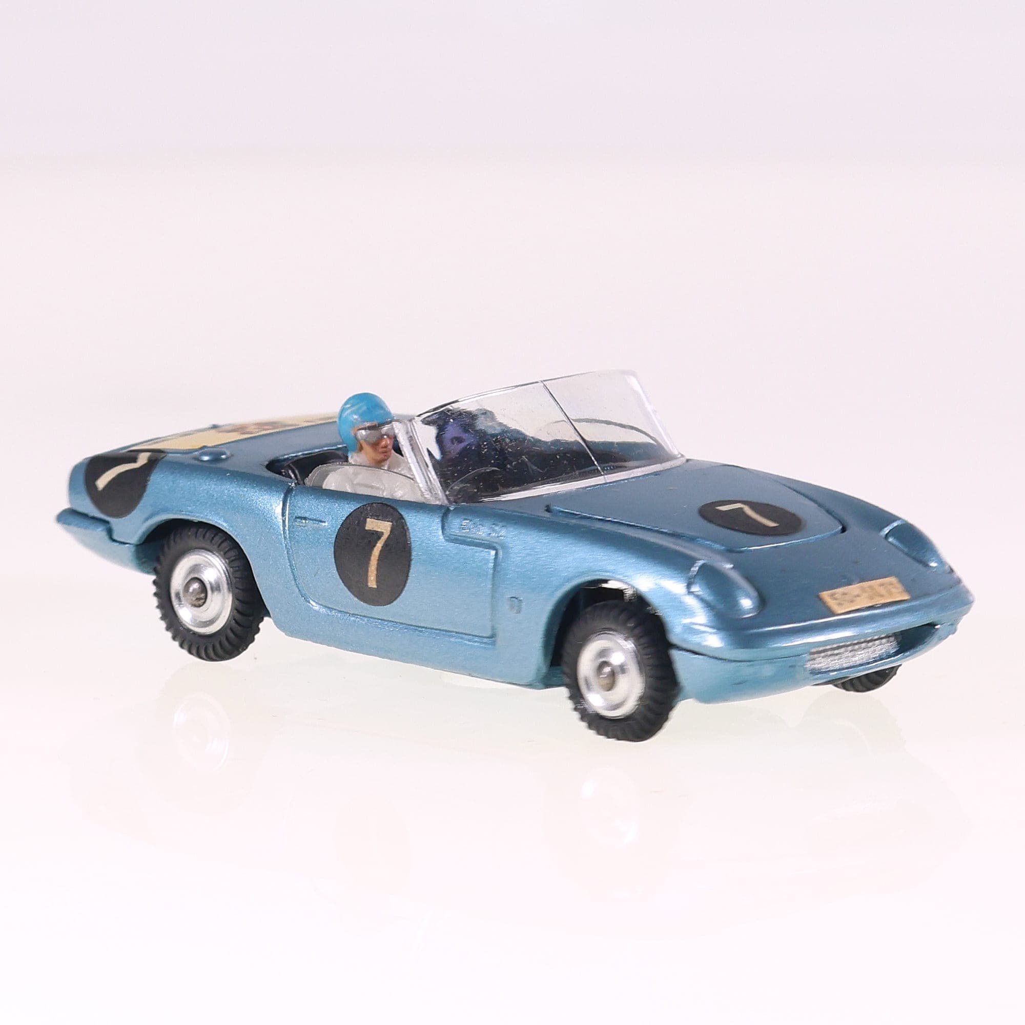 Corgi 318 Lotus Elan S2 #7 avec boîte — miniature 11