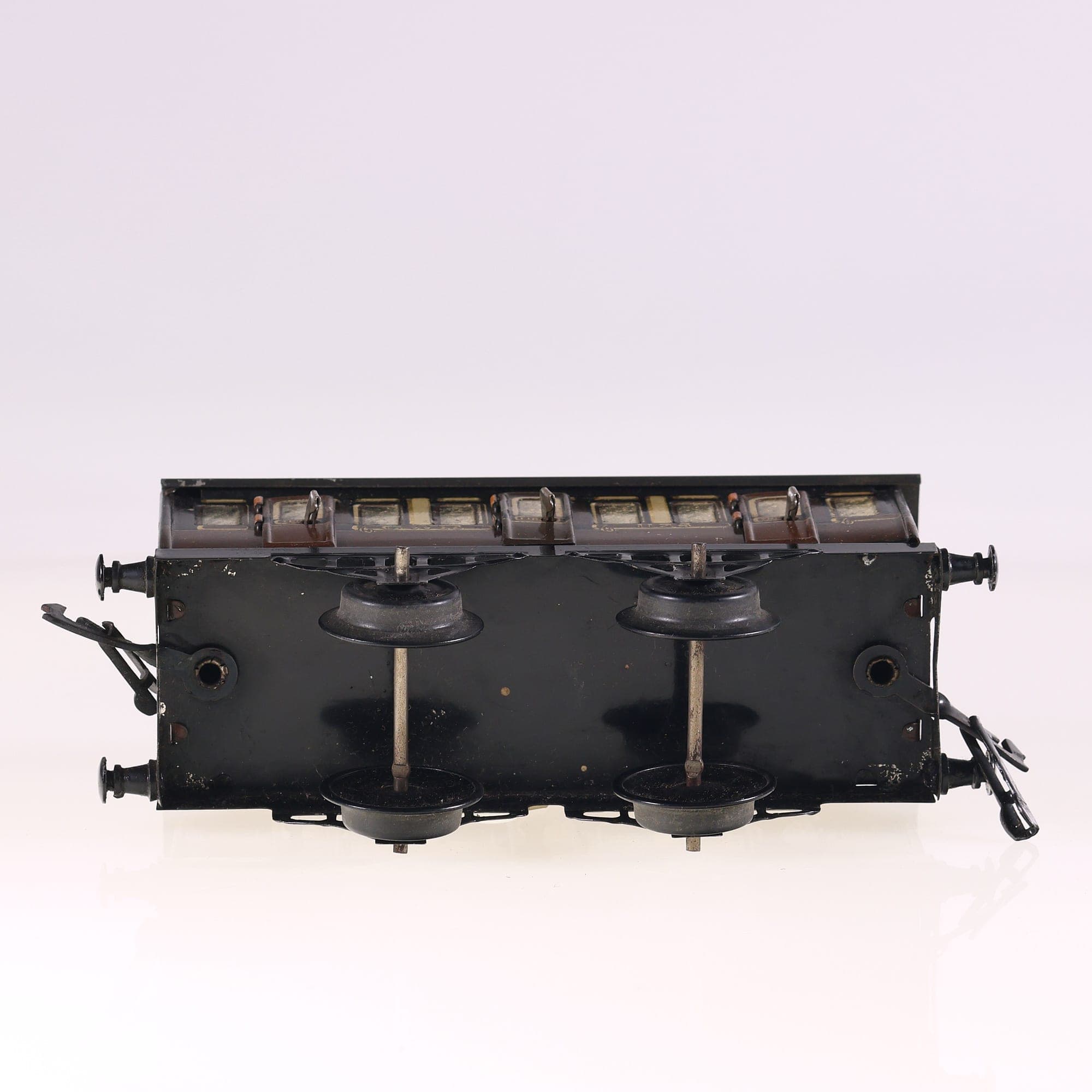 Hornby Series No. 1 GWR Passenger Coach 1126 O Marron état B avec boîte — miniature 14