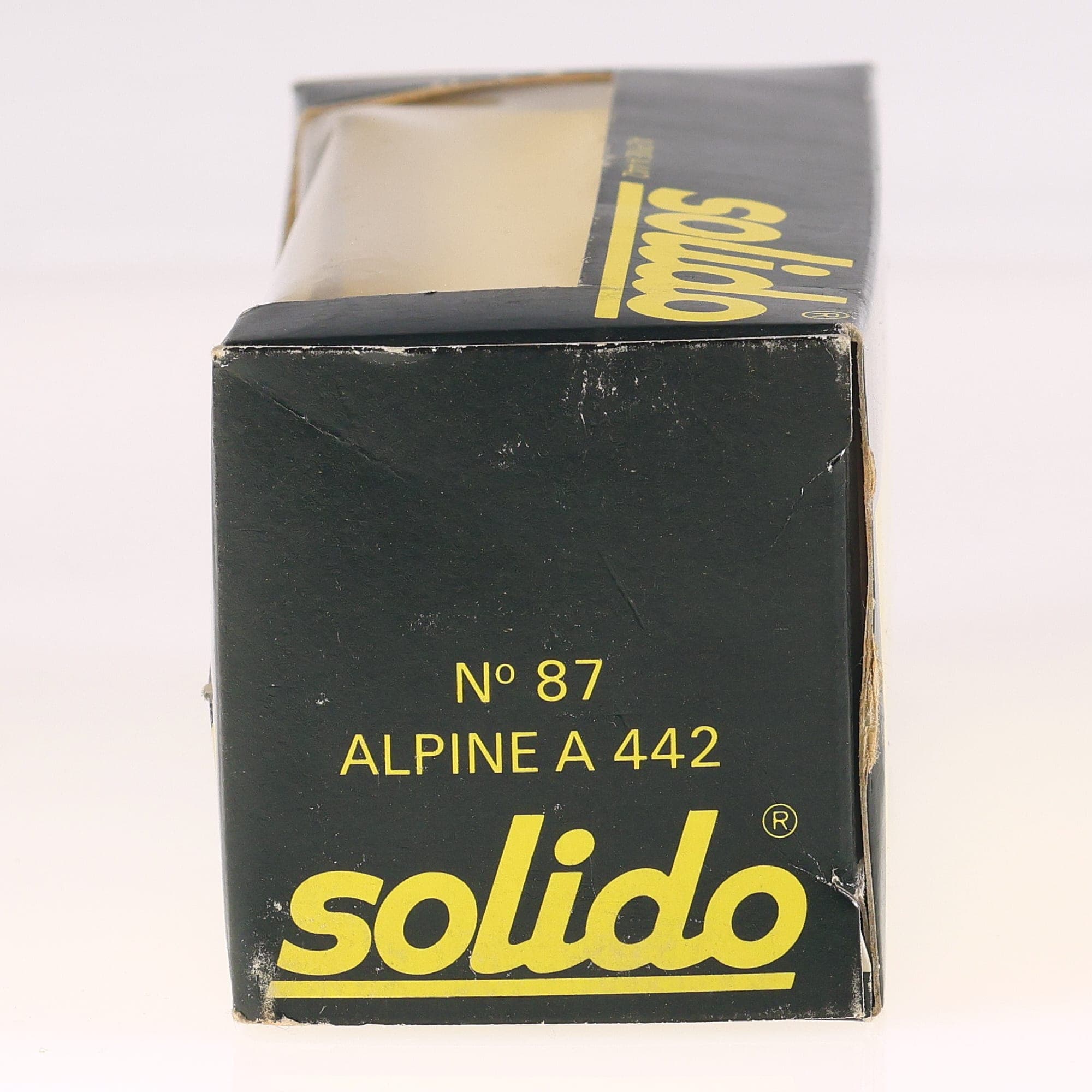 Solido 87 Renault Alpine A 442 - Le Mans 78 #2 1/43 Jaune avec boîte — miniature 5