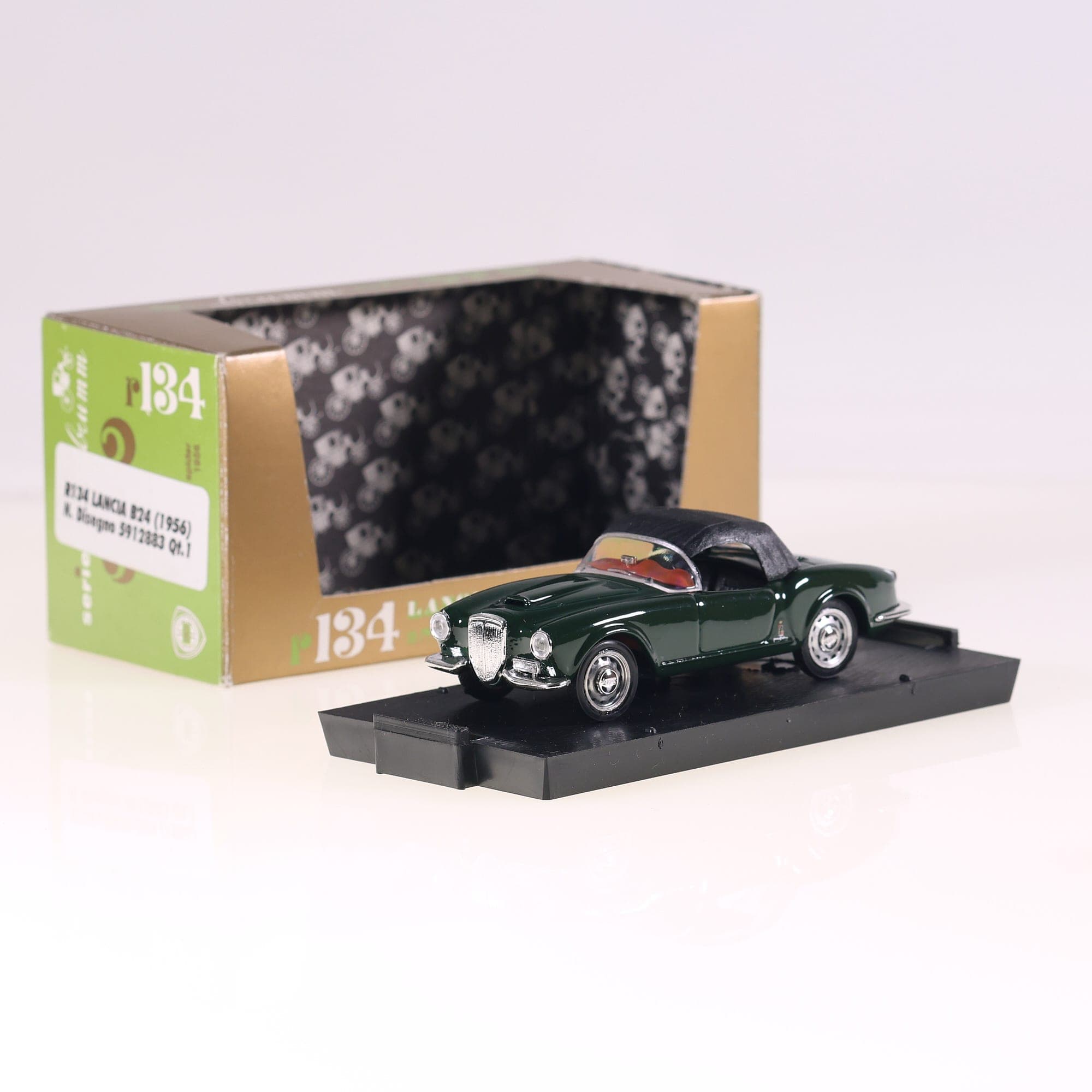 Brumm R134 Lancia B24 1956 Vert foncé avec boîte