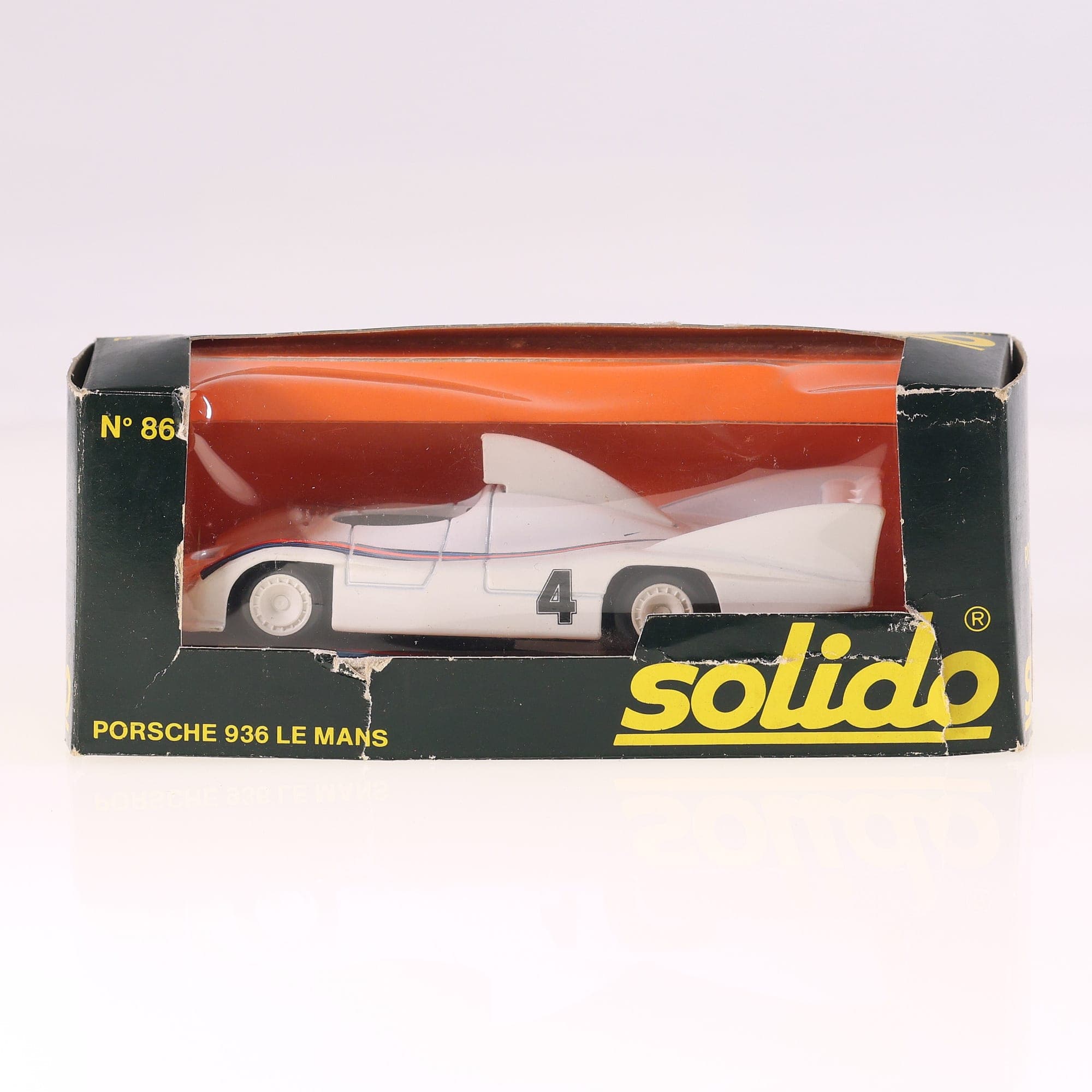 Solido n° 86 Porsche 936 Le Mans #4 1/43 Avec autocollants — miniature 3