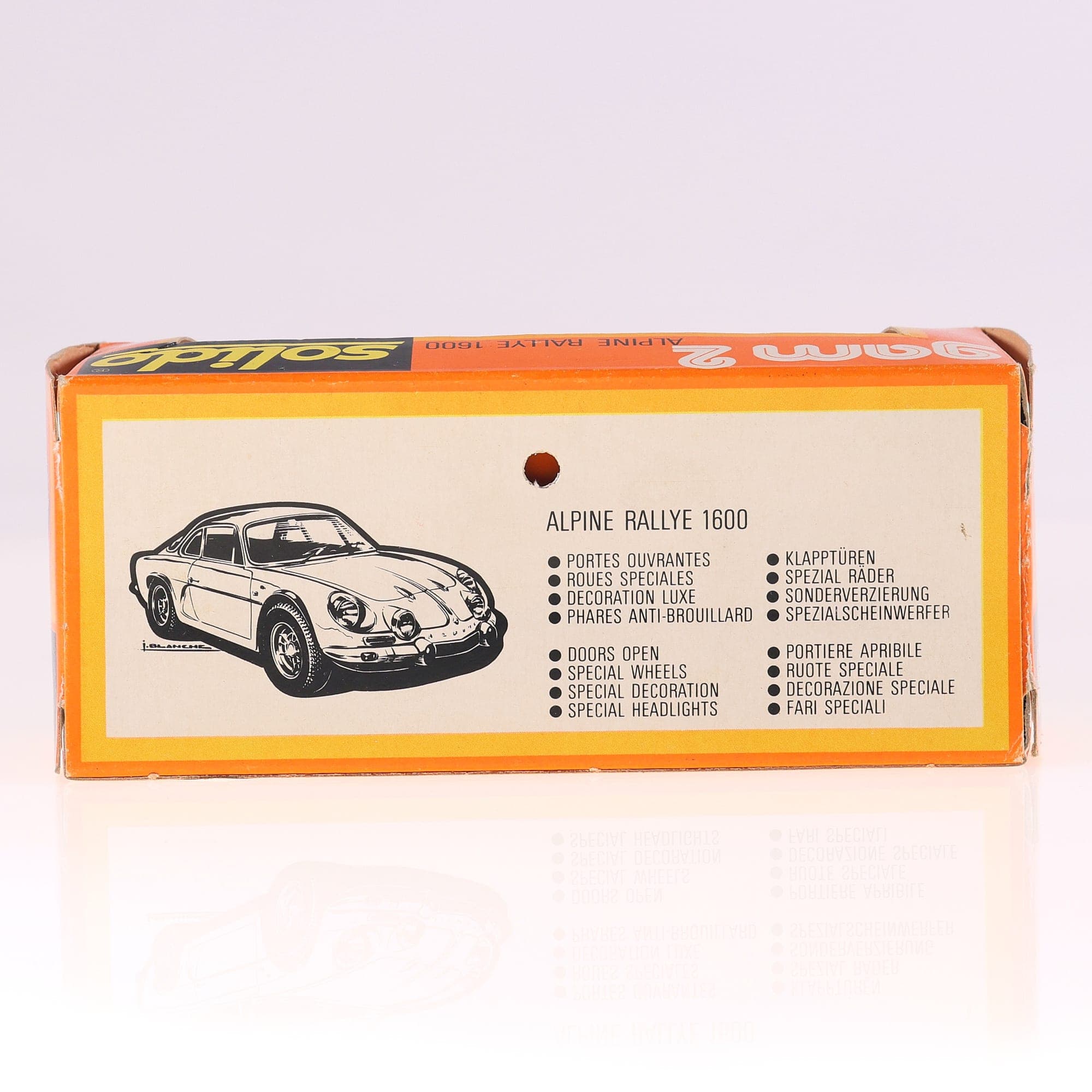 Solido n°181 Renault Alpine Rallye 1600 #18 1/43  — miniature 5