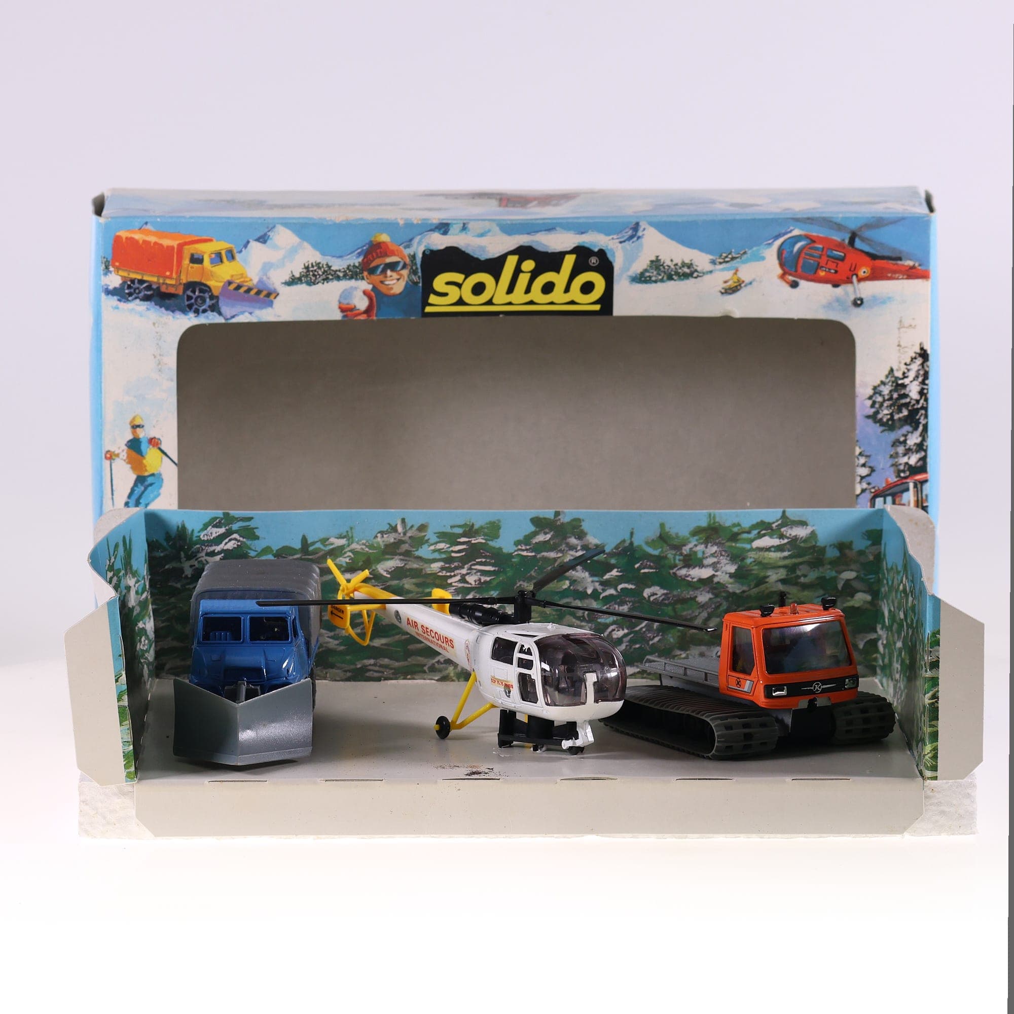 Solido n° 7015 Coffret montagne "mountain" box - 3 véhicules  — photo 1
