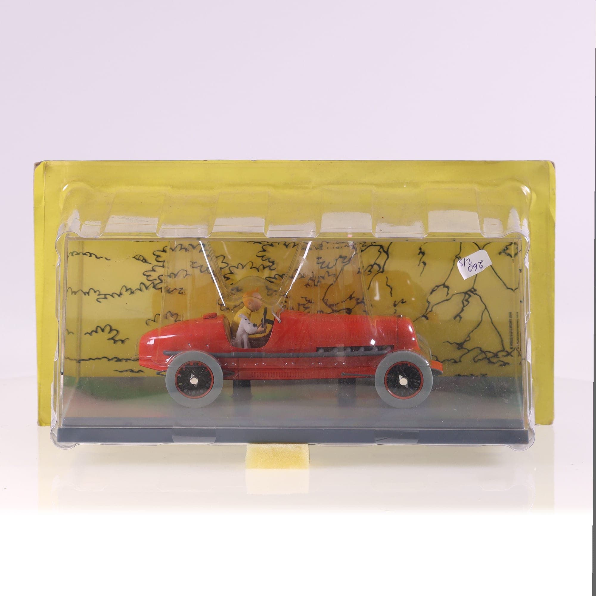 Hachette Moulinsart 29801 Les cigares du pharaon 1/24 Rouge avec boîte — photo 1
