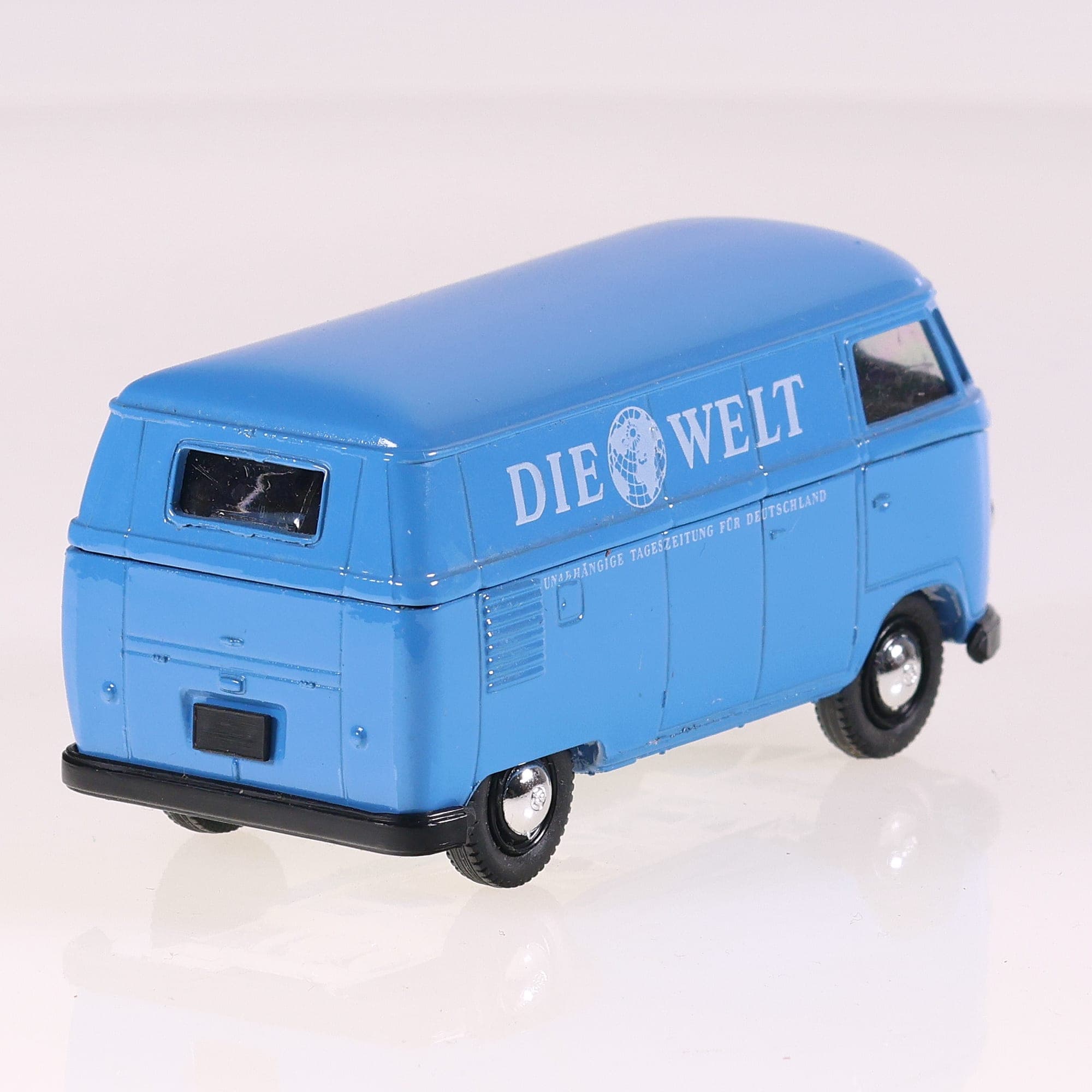Vitesse Volkswagen Kombi "Die Welt" 1/43 Bleu sans boîte — miniature 5