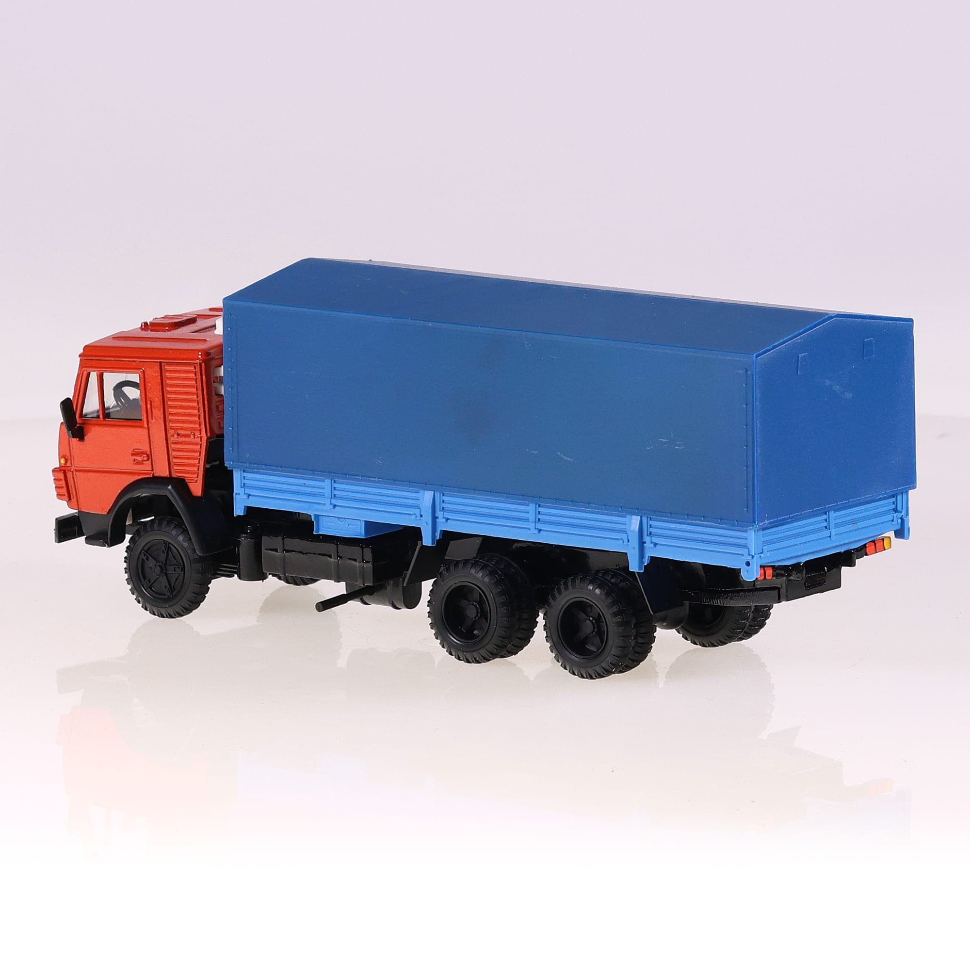 Elecon Kamaz 53212 camion bâché 2003 1/43 état A avec boîte — miniature 3
