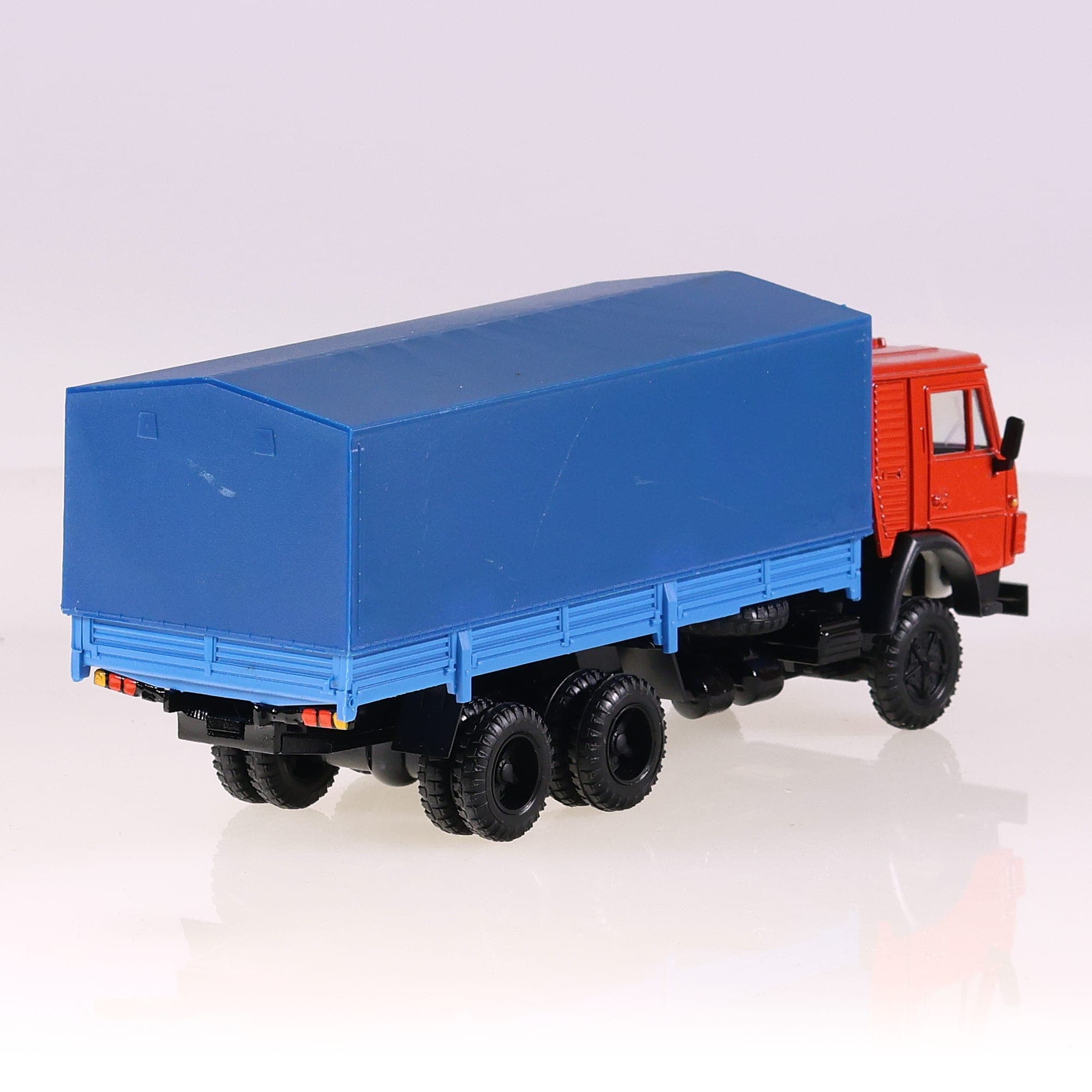 Elecon Kamaz 53212 camion bâché 2003 1/43 état A avec boîte — miniature 5