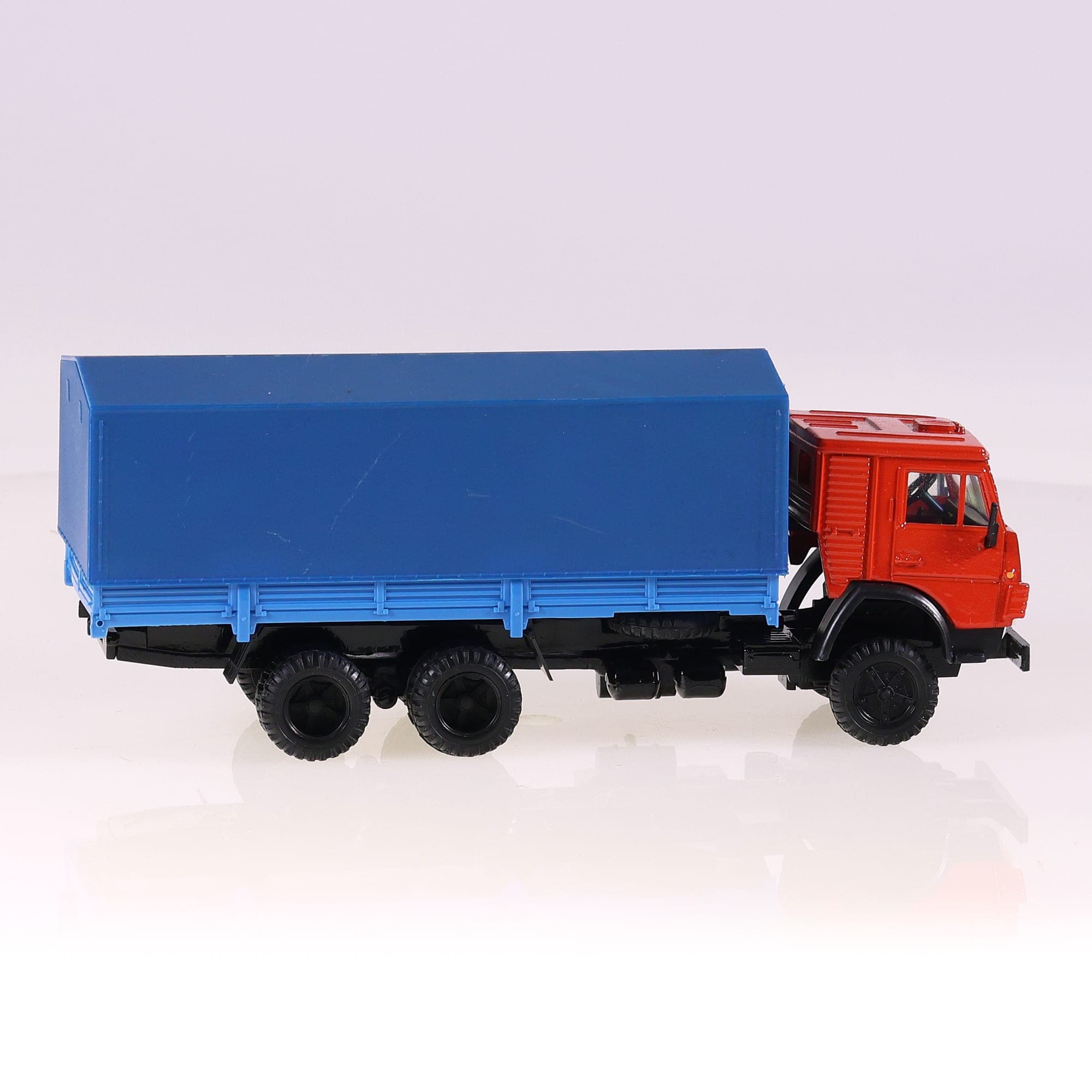 Elecon Kamaz 53212 camion bâché 2003 1/43 état A avec boîte — miniature 6