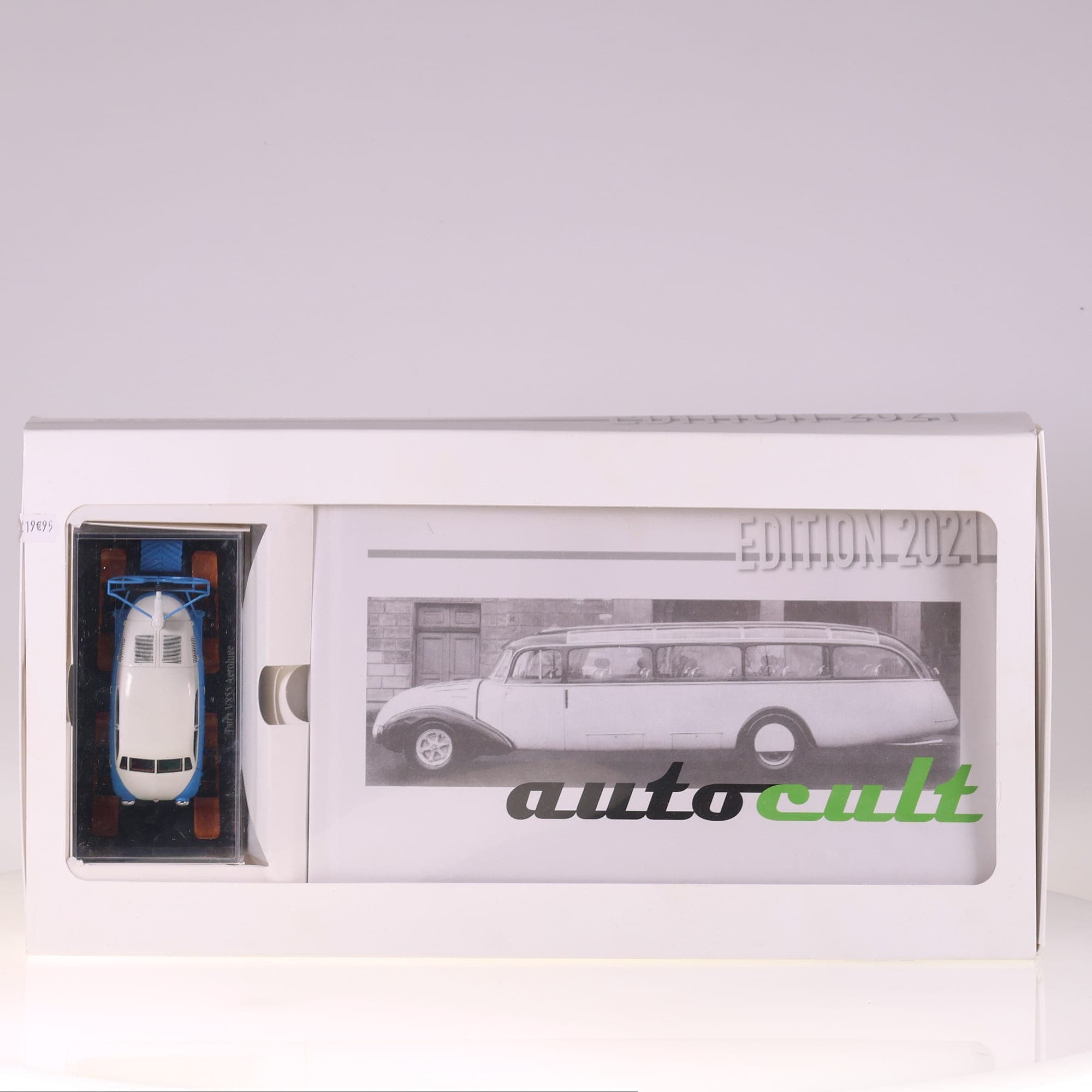 AutoCult Edition 2021 99121 Tatra V855 aeroluge 2021 1/43 livre allemand/anglais — miniature 11