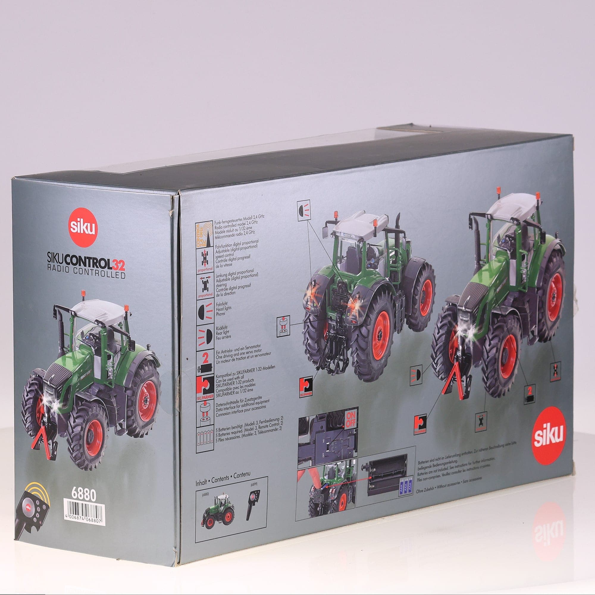Siku Control 6880 Fendt tracteur 939 1/32 avec boîte — miniature 4