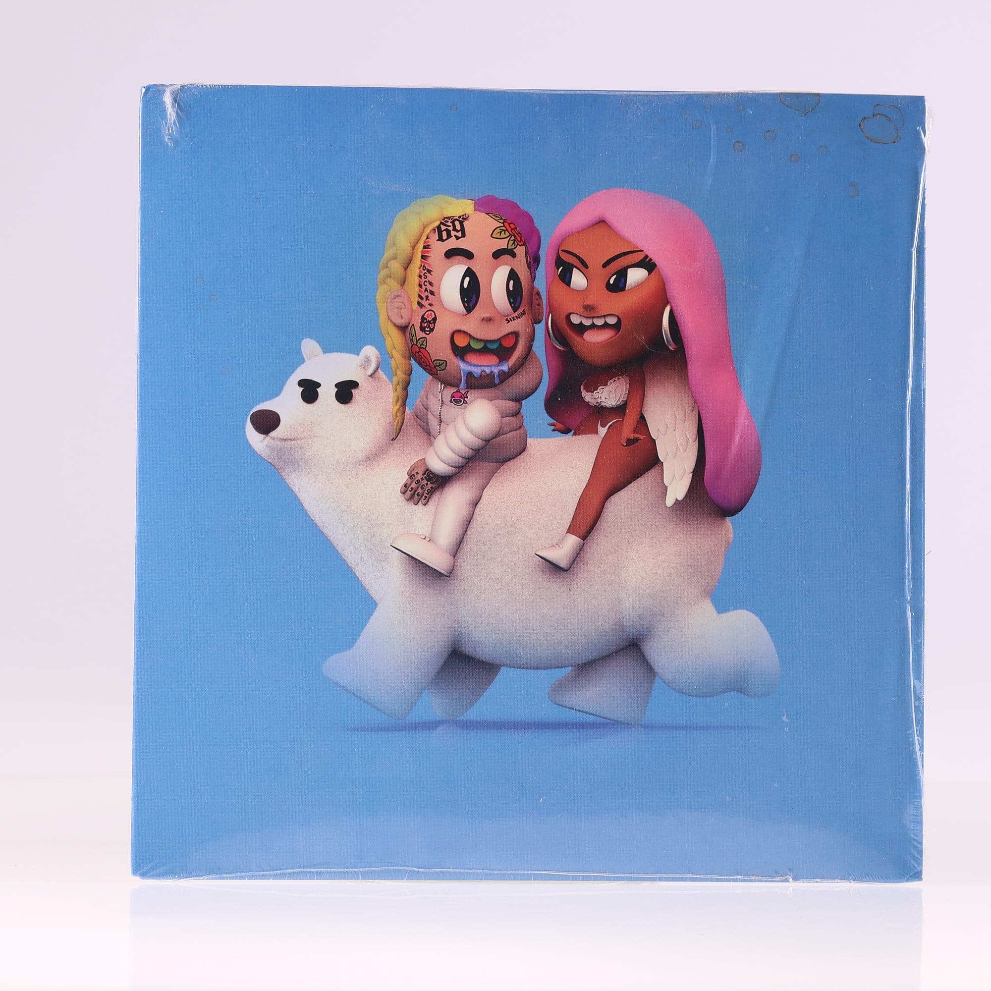 6IX9INE With Nicki Minaj –  Trollz Vynil LP - Bleu Neuf