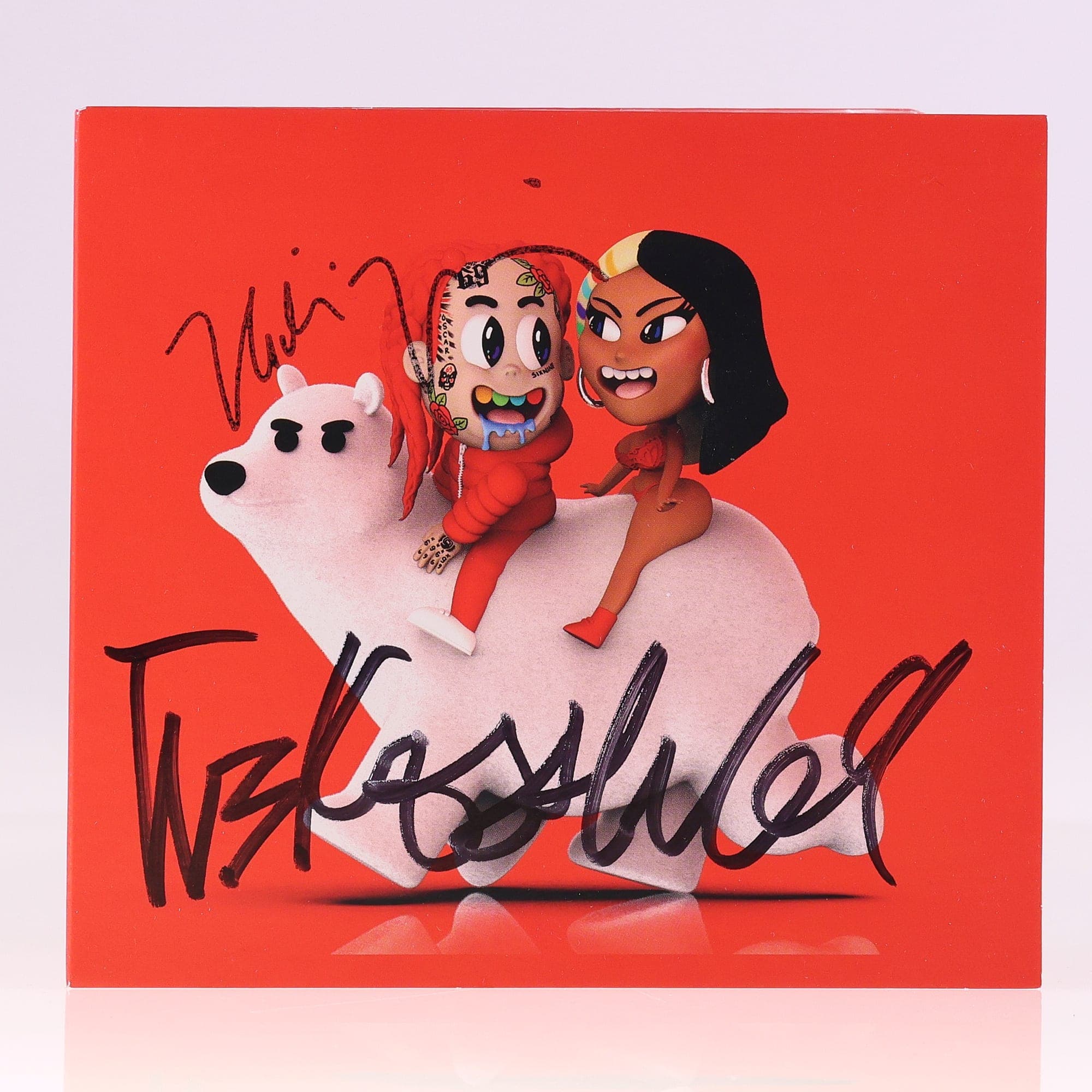 6IX9INE With Nicki Minaj – Trollz CD signed  Neuf — photo 1