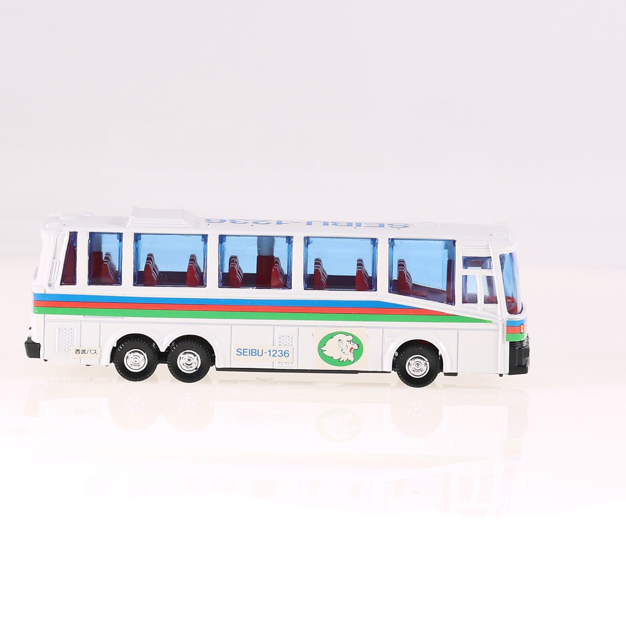 Diapet Seibu Custom Saloon Blue Arrow 1/75 Blanc avec boîte — miniature 10
