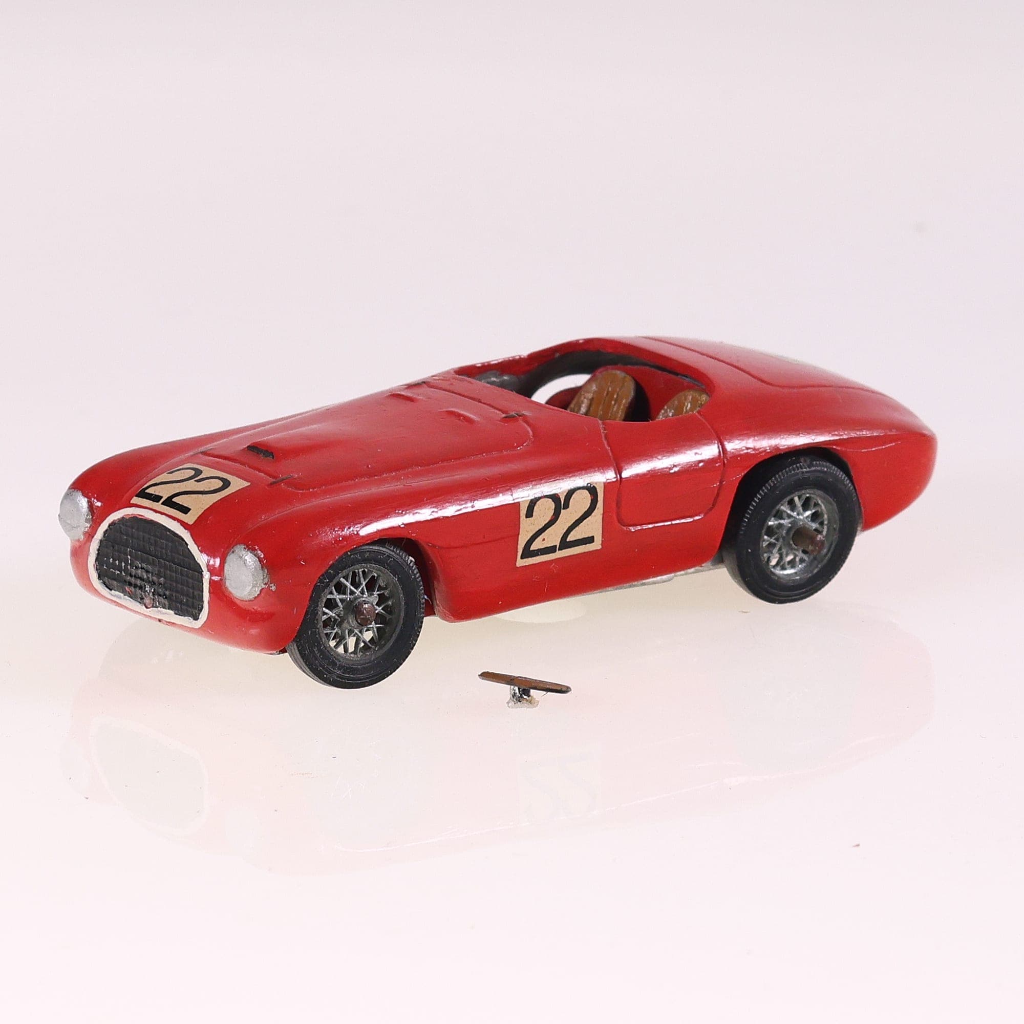 John Day Ferrari 166MM Le Mans 1949 #22 1/43 Rouge Grade B sans boîte — photo 1