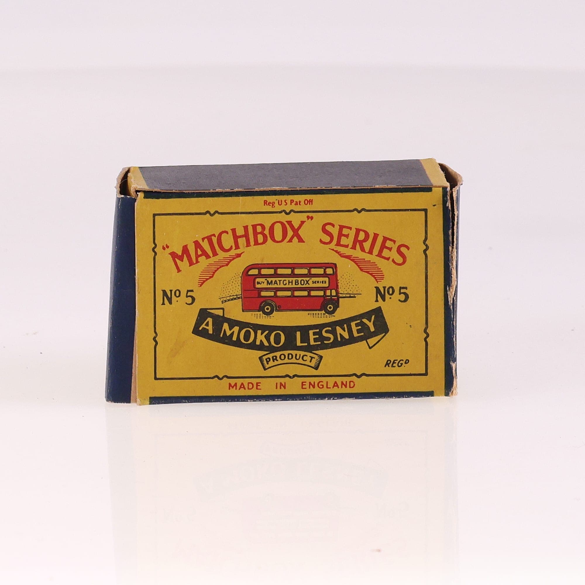 Matchbox 5 London Transport Routemaster Bus 5,7 cm Rouge Grade B avec boîte — miniature 11
