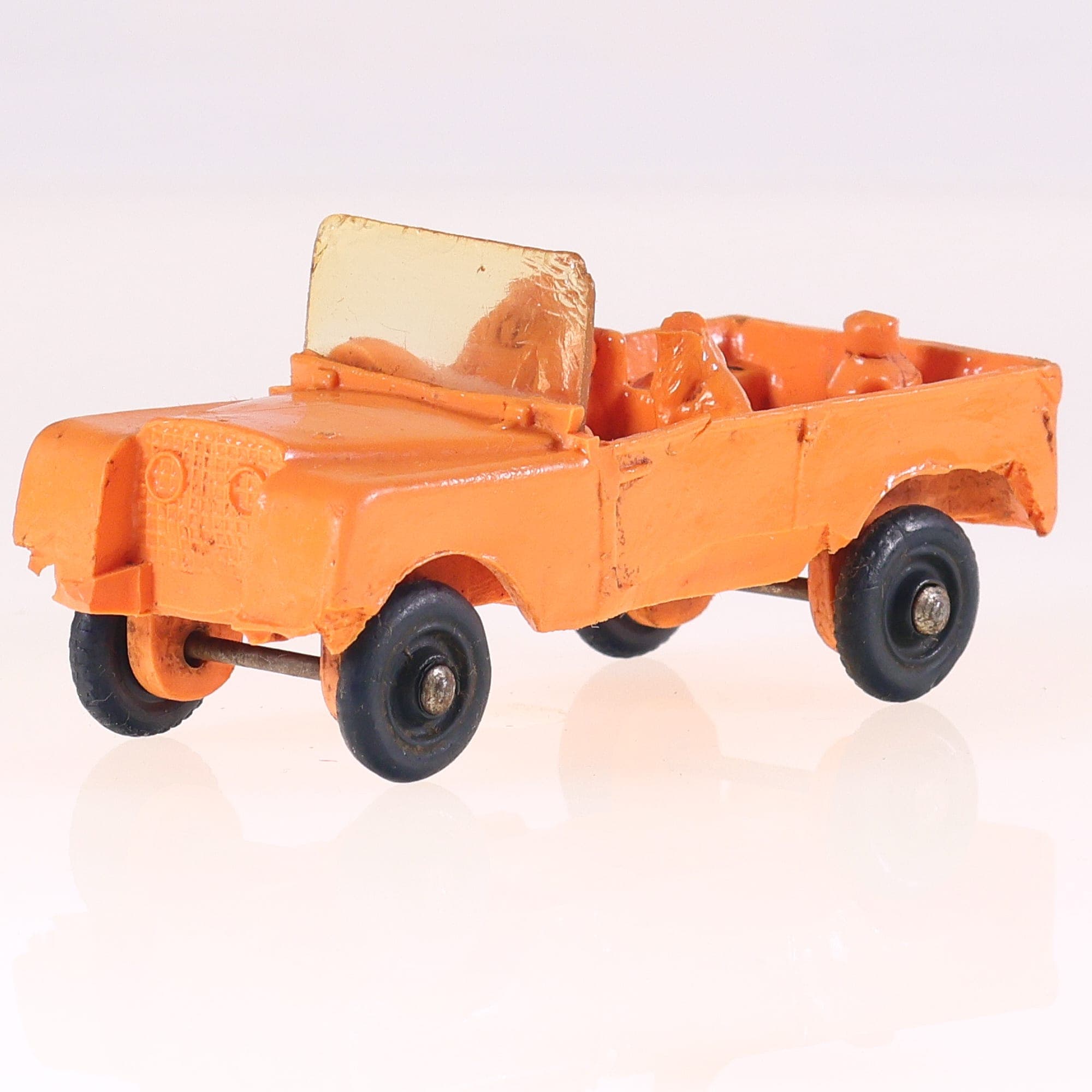 Tomte 18 Land Rover Land Rover 1/43 Orange Grade D sans boîte — photo 1