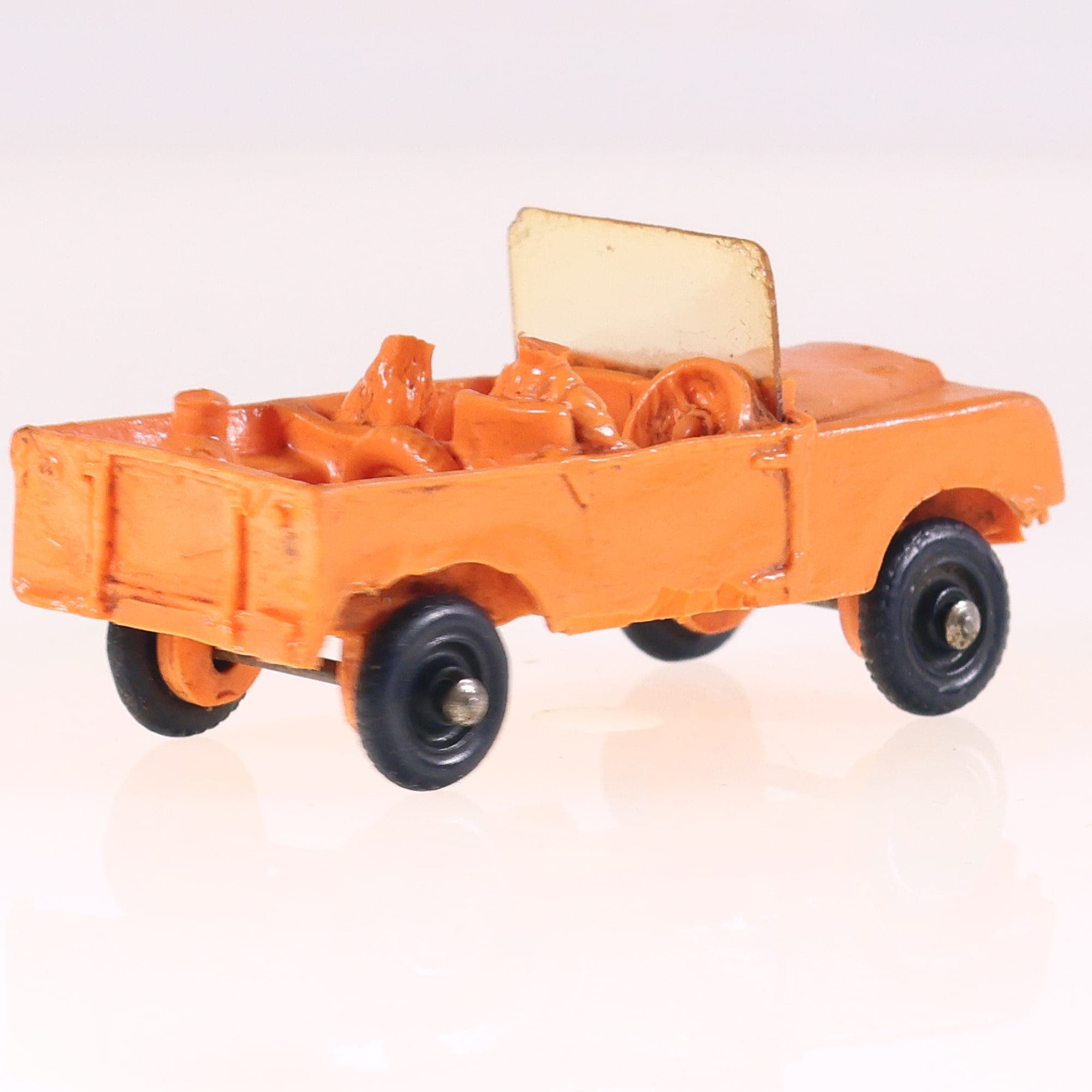 Tomte 18 Land Rover Land Rover 1/43 Orange Grade D sans boîte — miniature 5