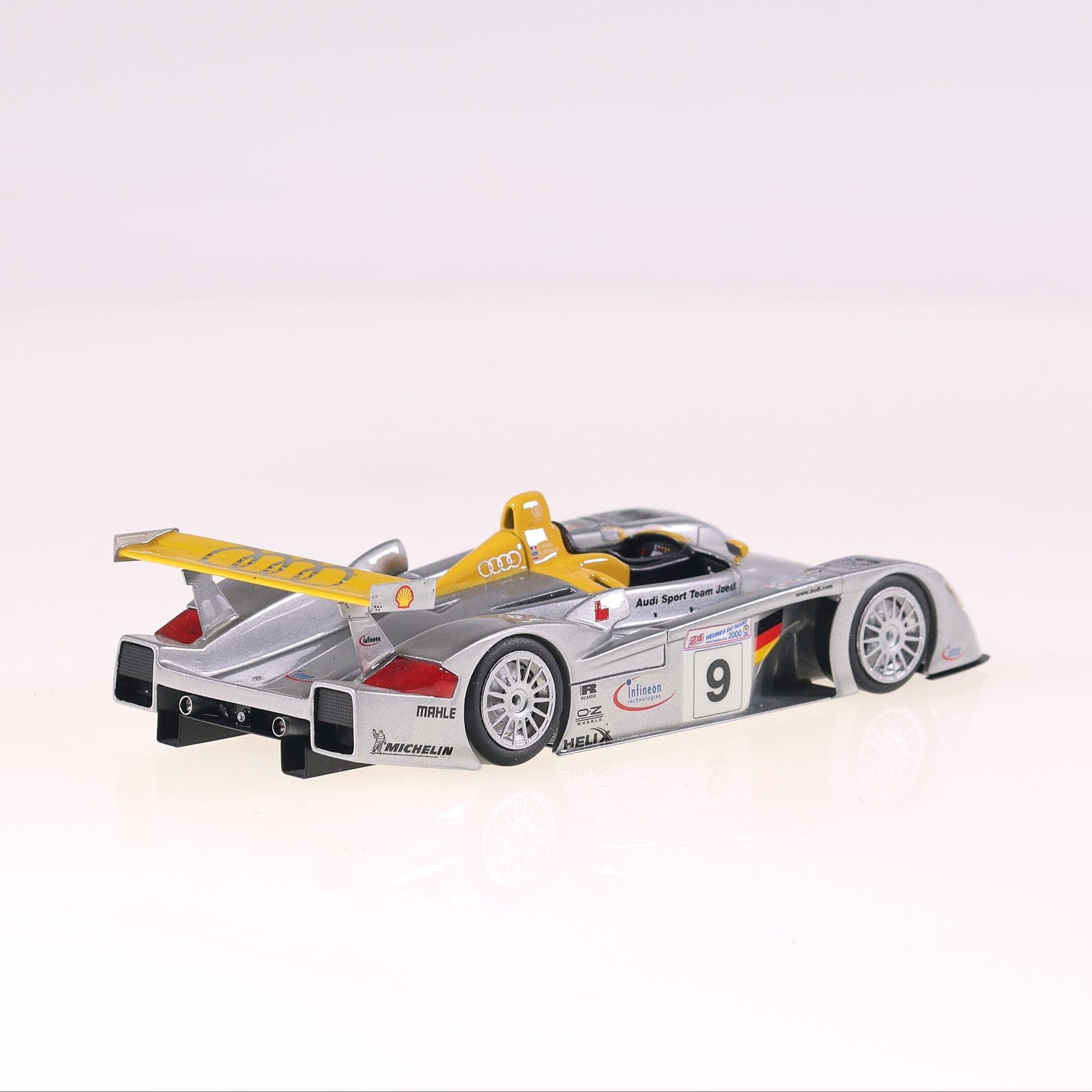 BBR BBRC74 Audi R8R Team Joest Le Mans 1999 1/43 avec boîte — miniature 9
