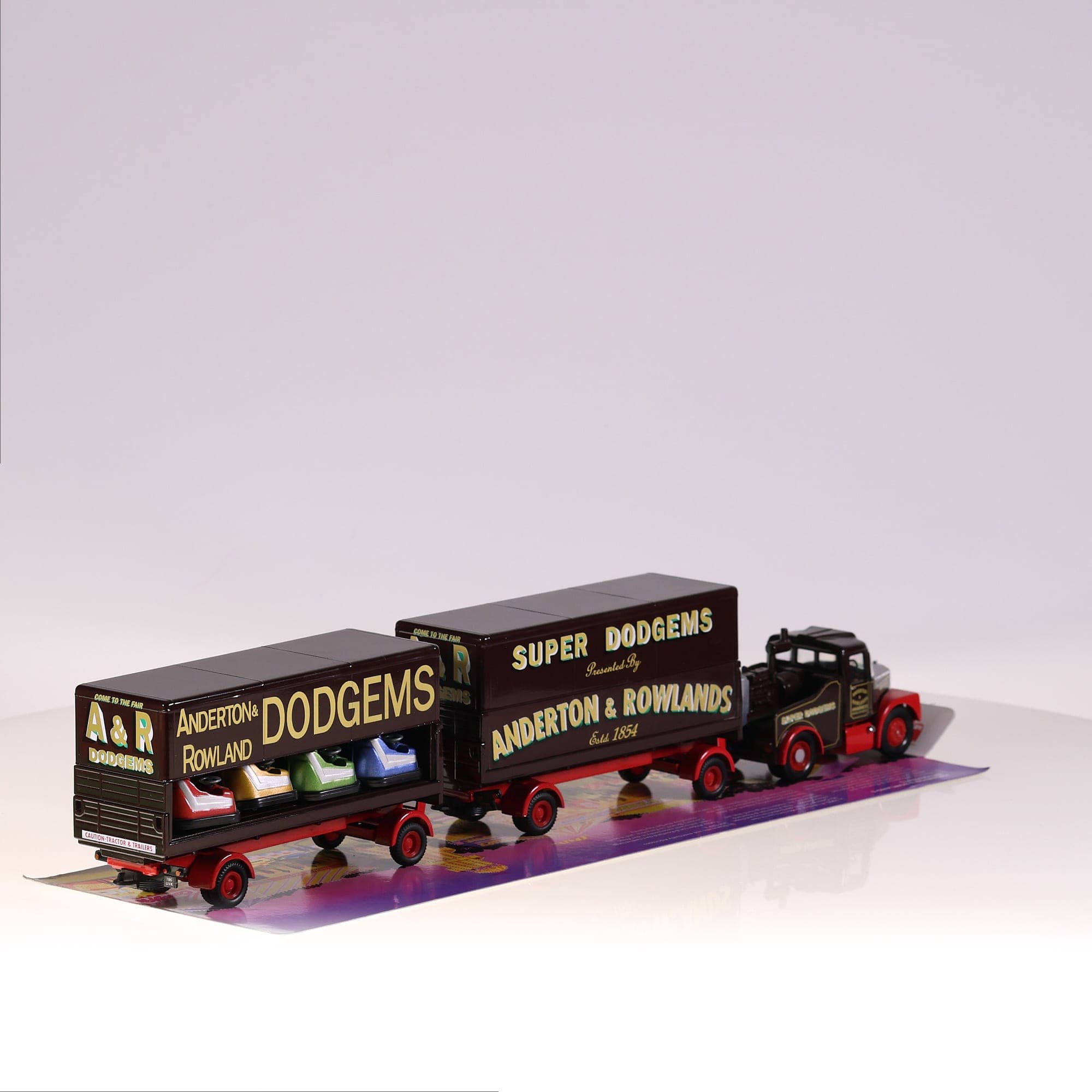 Corgi 15901 Scammell Showmans - Scammell Highwayman 1995 1/50 Bicolore avec boît — miniature 5