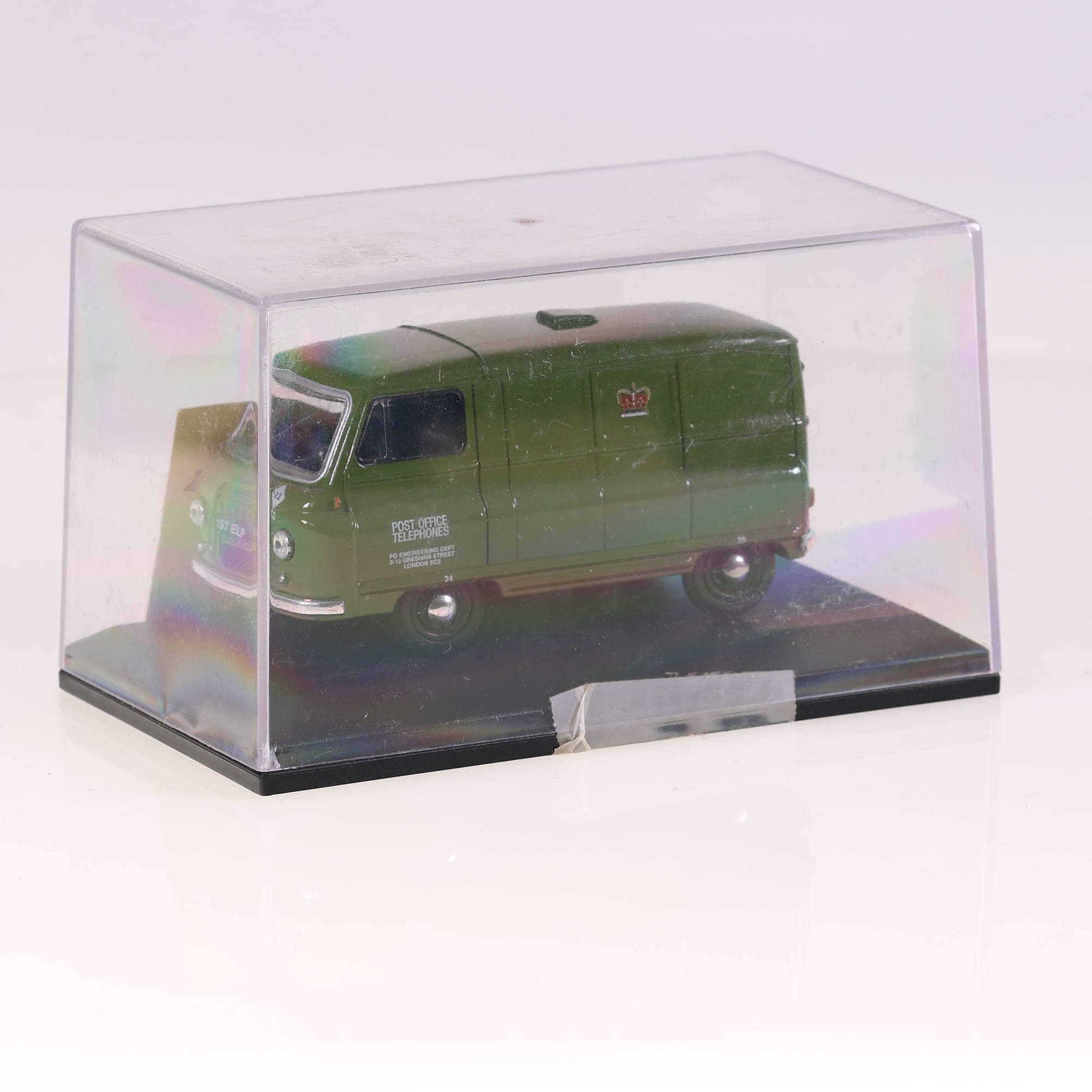 Oxford Morris J4 Van Post Office Telephones 1/43 Vert avec boîte