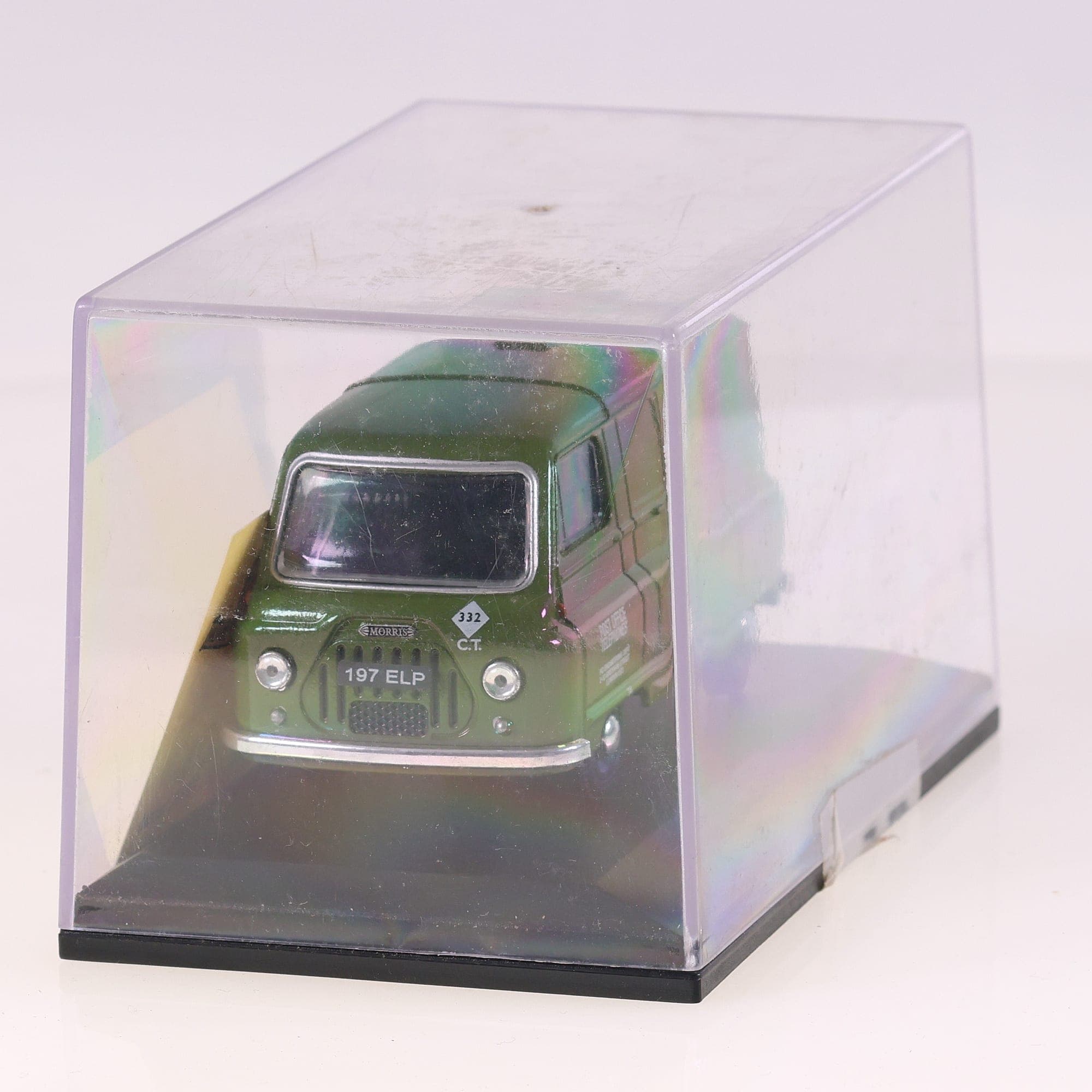 Oxford Morris J4 Van Post Office Telephones 1/43 Vert avec boîte — miniature 8