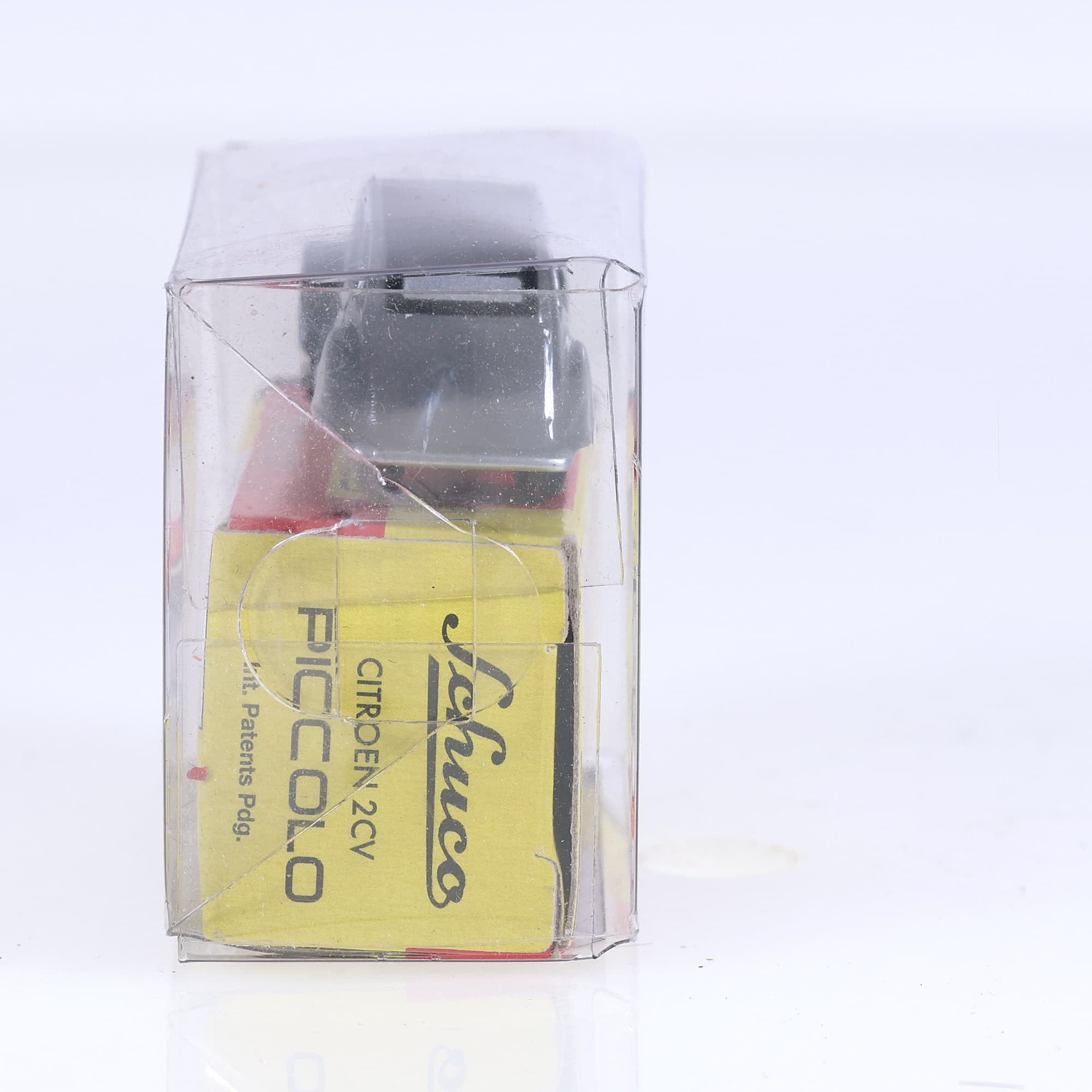 Schuco Piccolo Citroën 2CV 1/90 Gris avec boîte — miniature 13