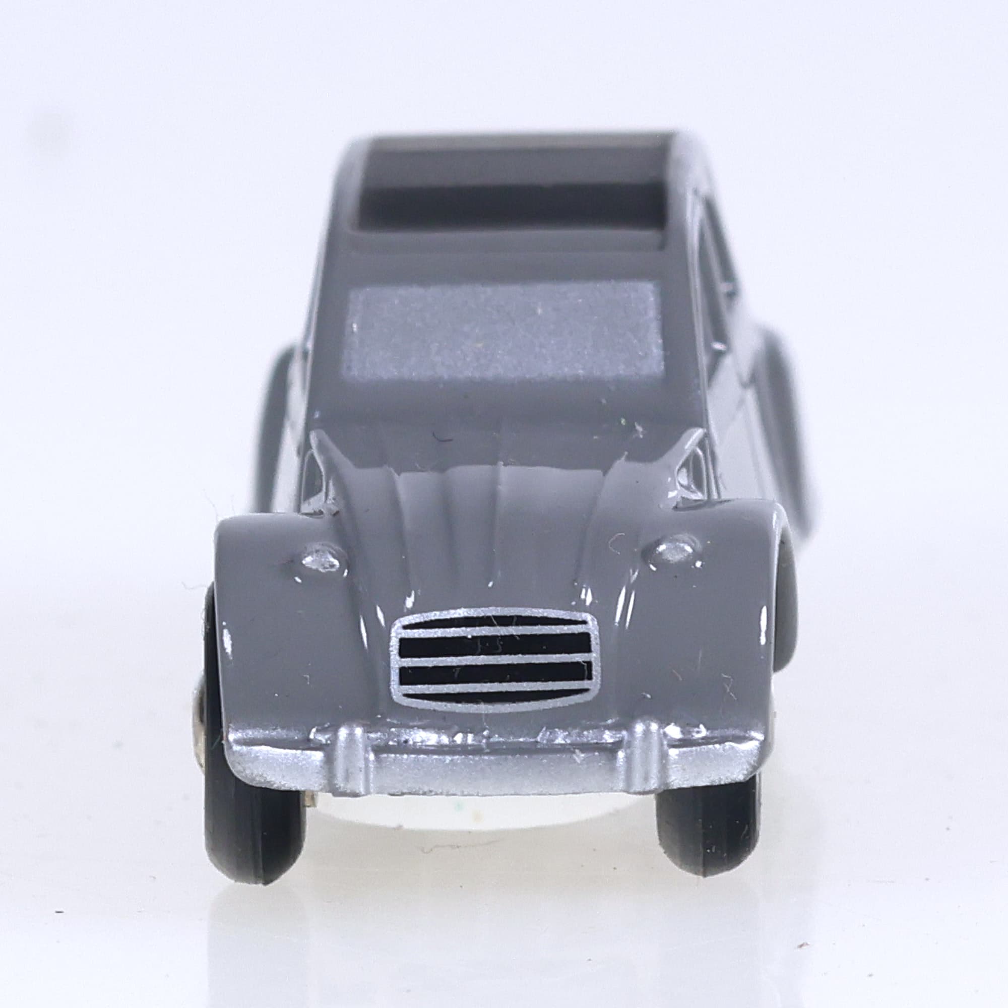 Schuco Piccolo Citroën 2CV 1/90 Gris avec boîte — miniature 9