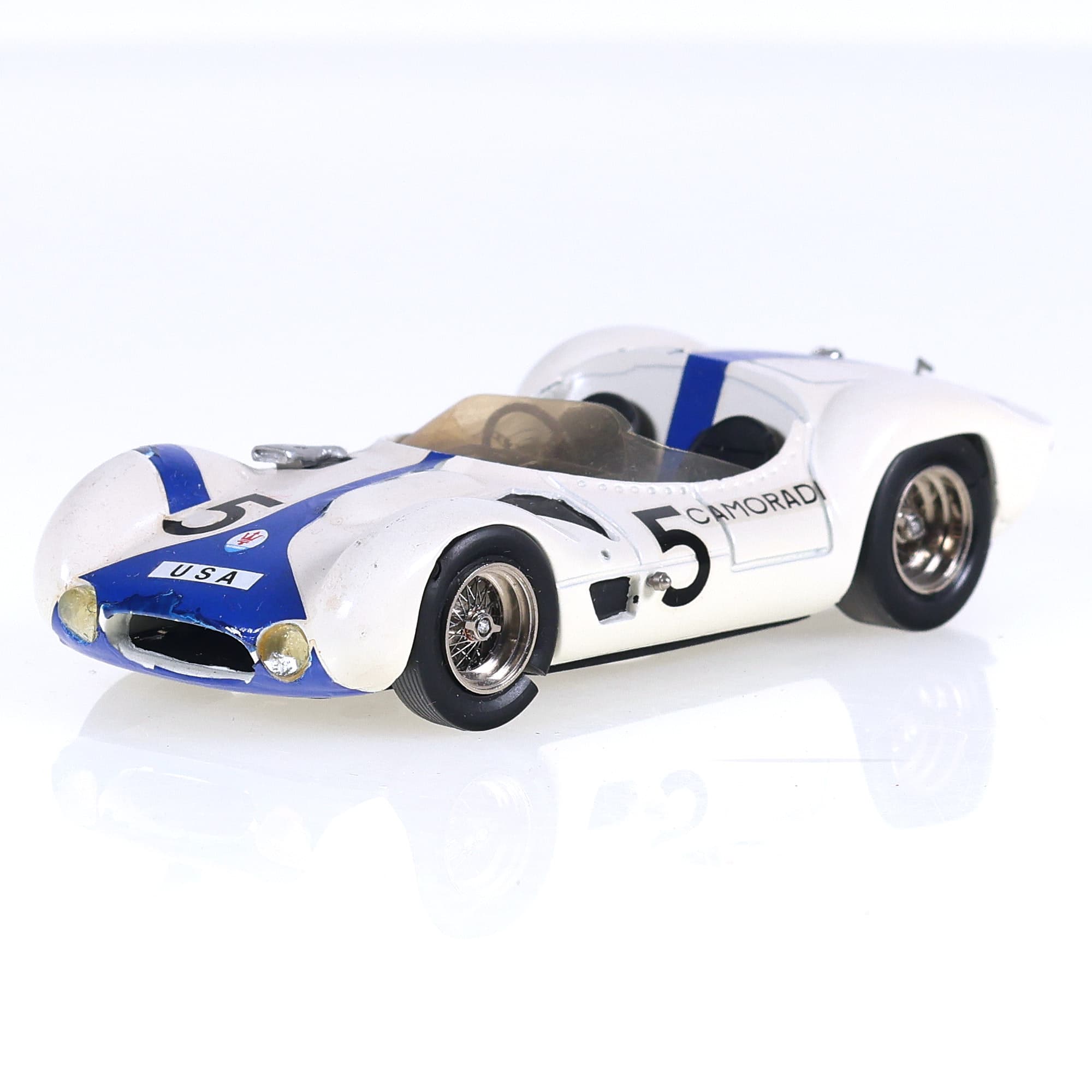 ABC 447 Maserati Tipo 60 Nürbüring 1960 #5 1/43 Bicolore Grade B