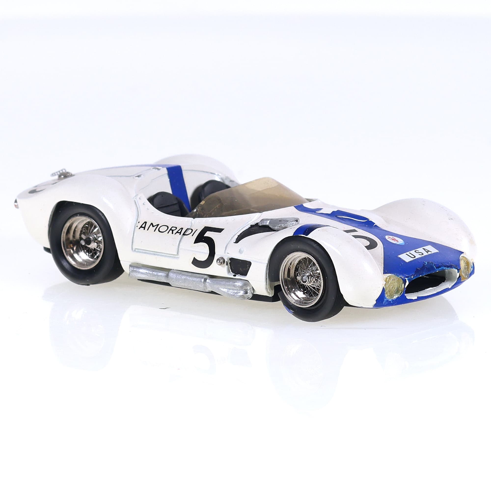 ABC 447 Maserati Tipo 60 Nürbüring 1960 #5 1/43 Bicolore Grade B — miniature 8