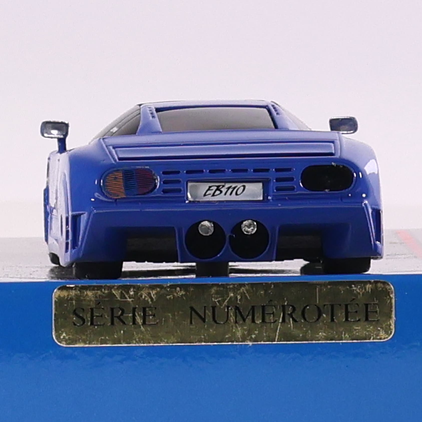 Norev Bugatti EB110 Étude de Style 1/43 Bleu avec boîte — miniature 6
