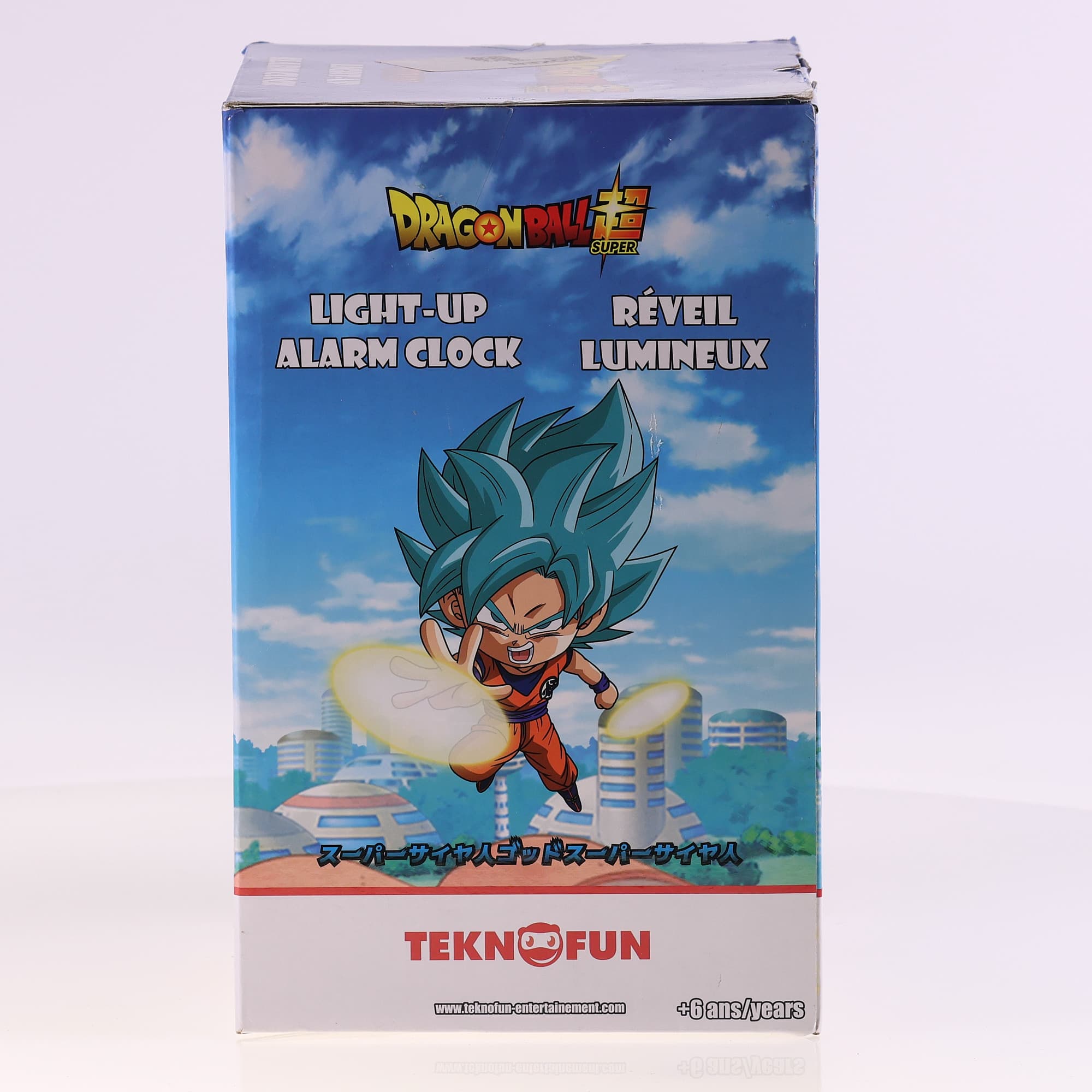 Teknofun Réveil Lumineux Dragon Ball Goku Super Saiyan God Super Saiyan état A  — miniature 11