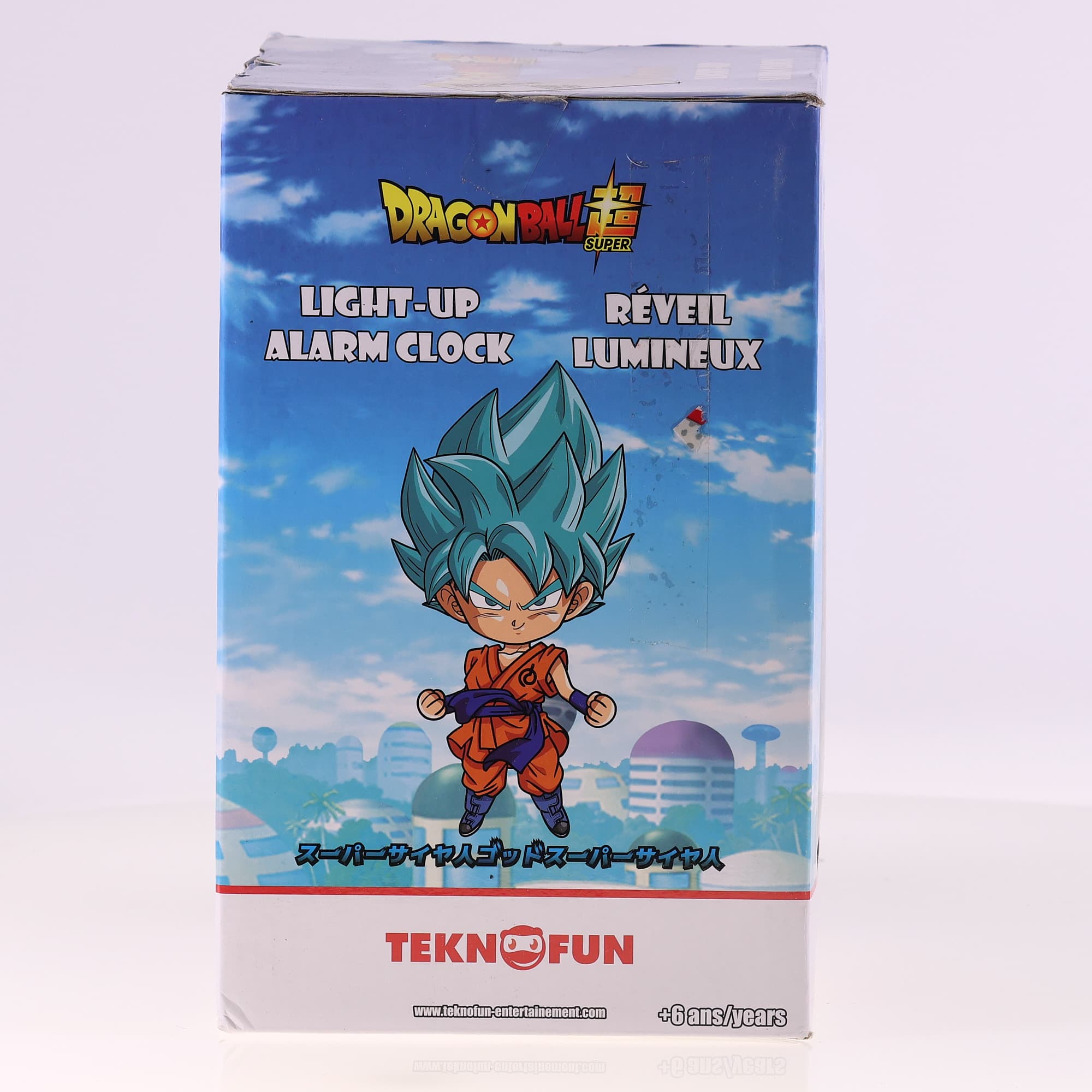 Teknofun Réveil Lumineux Dragon Ball Goku Super Saiyan God Super Saiyan état A  — miniature 13